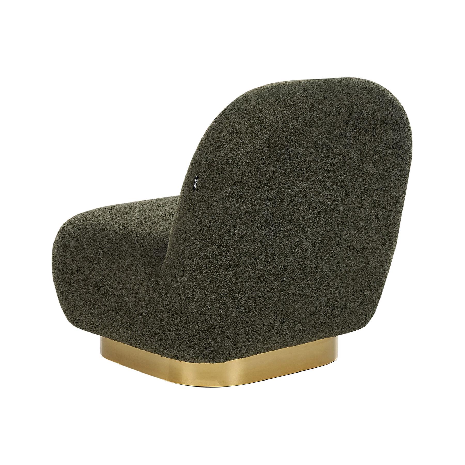Beliani - LOVIISA - Fauteuil - Groen - Polyester