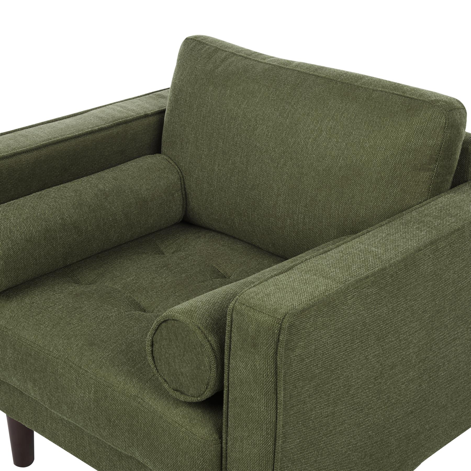 Beliani - NURMO - Fauteuil - Groen - Polyester