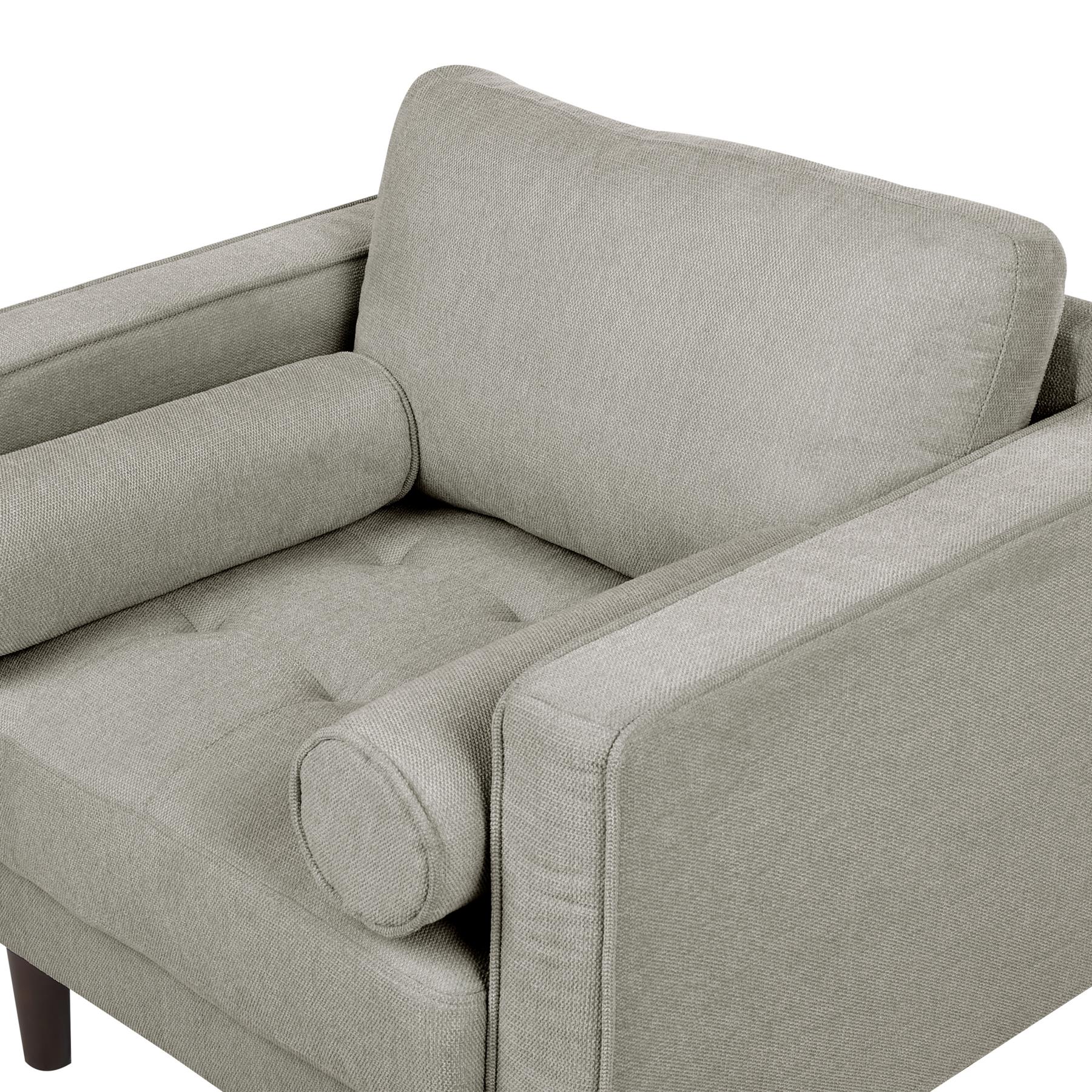 Beliani - NURMO - Fauteuil - Taupe - Polyester
