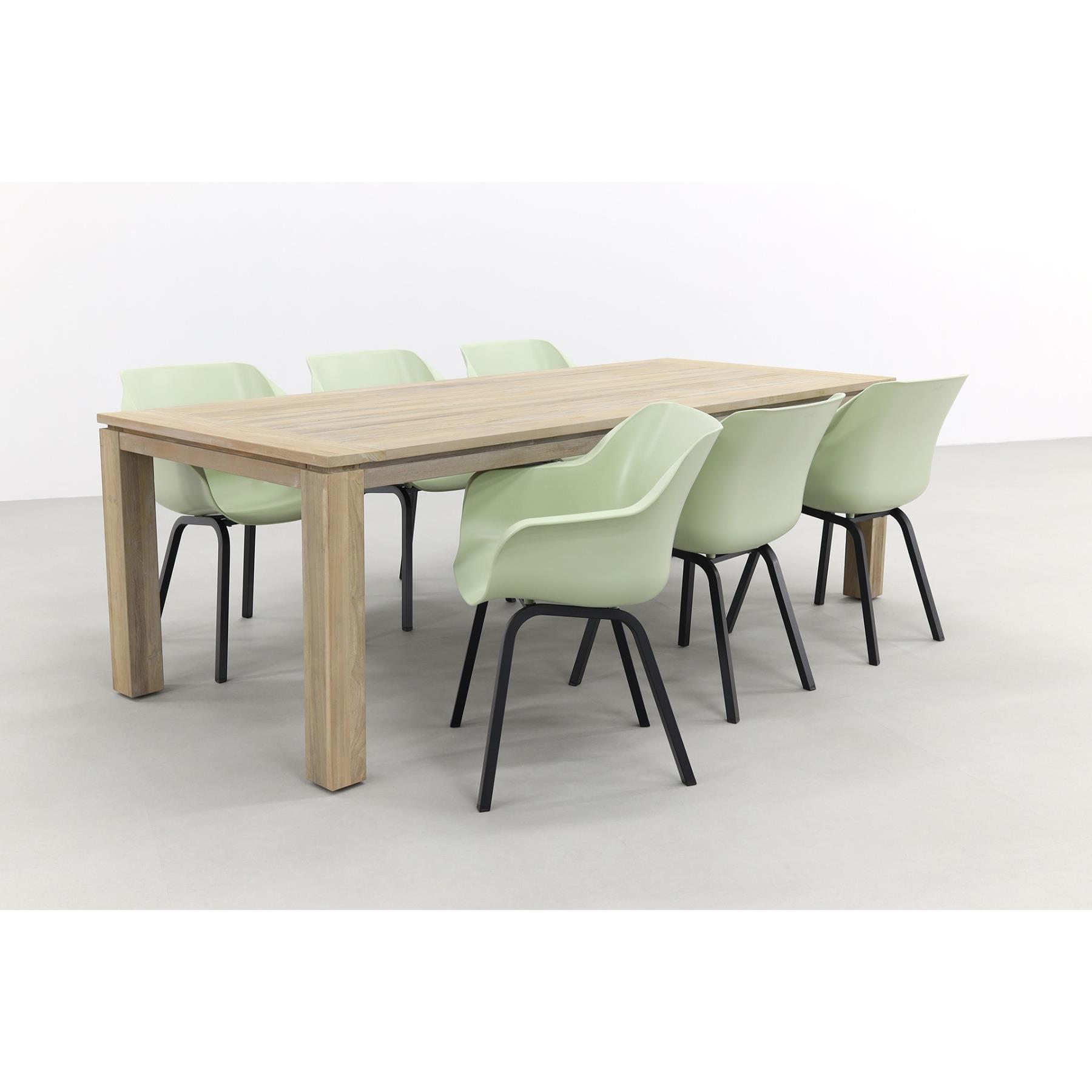 Hartman Sophie Element French|Rome grey 240 cm. tuinset - 7-delig