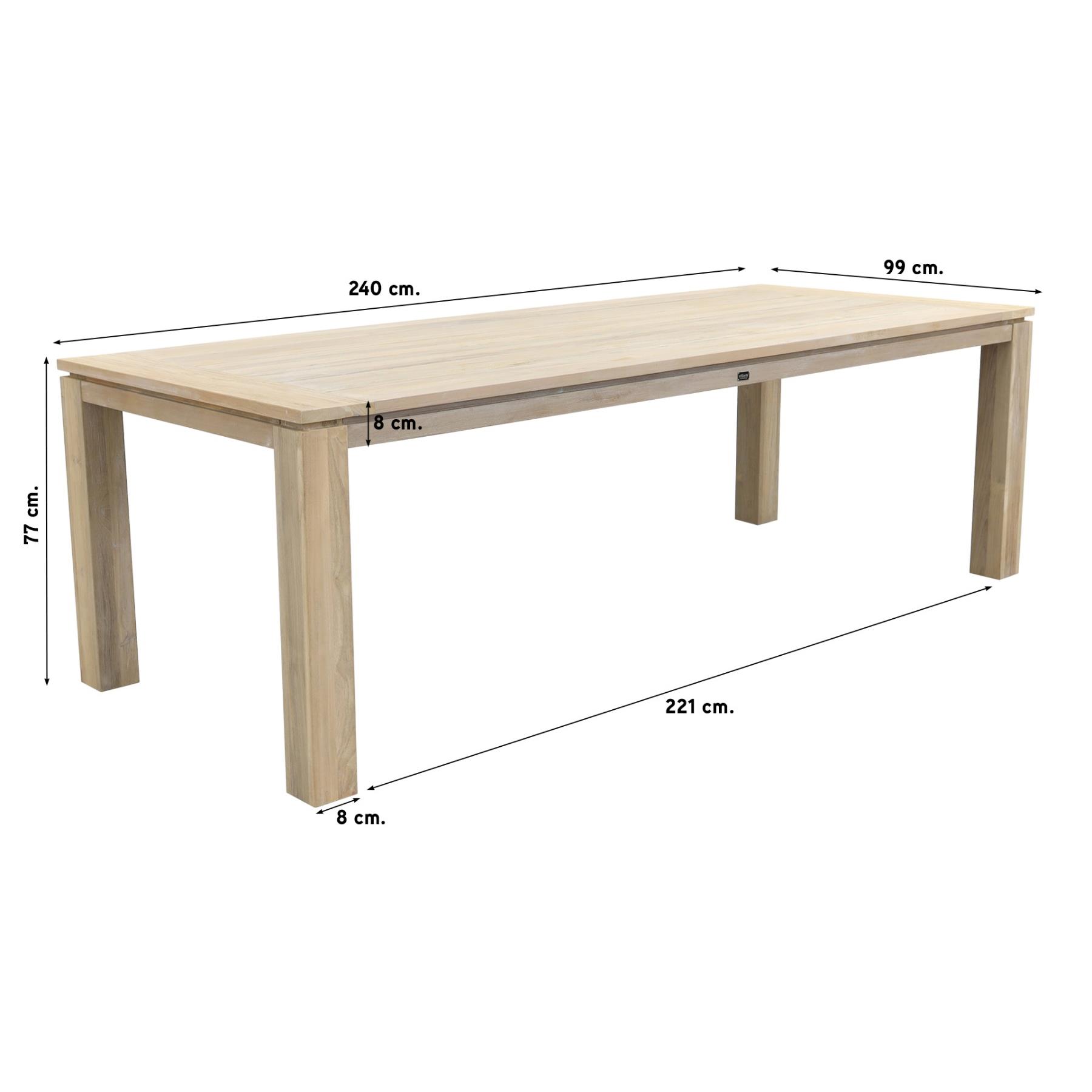 Hartman Sophie Element Geel|Rome grey 240 cm. tuinset - 7-delig