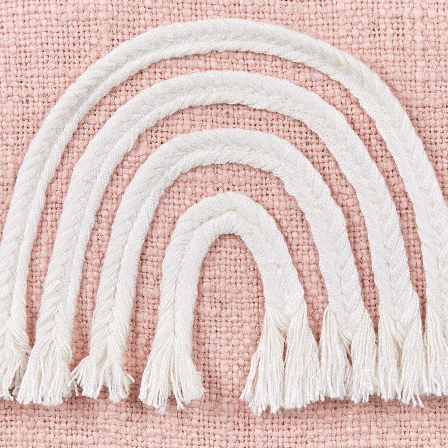 Beliani - LEEA - Sierkussen set van 2 - Roze - 45 x 45 cm - Katoen