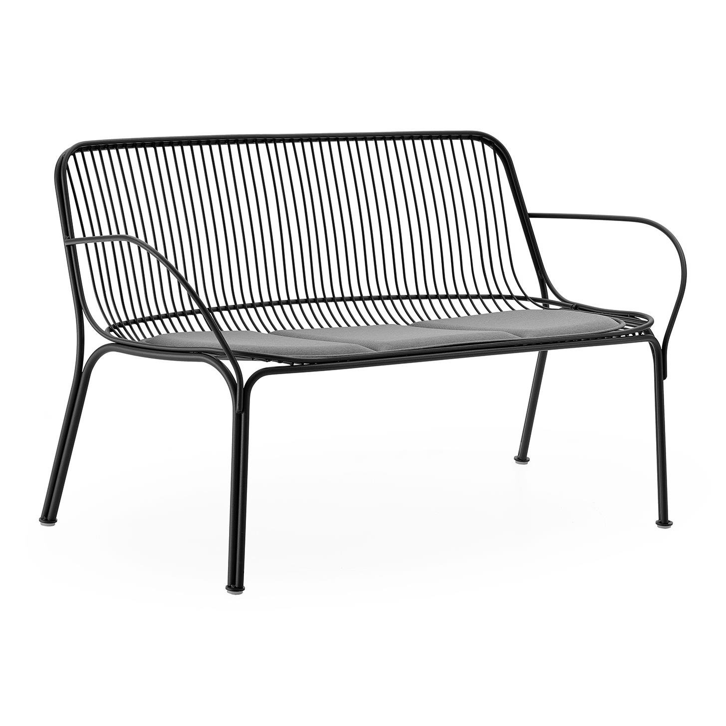 Kartell Hiray Zitkussen voor Tuinbank - Antraciet 