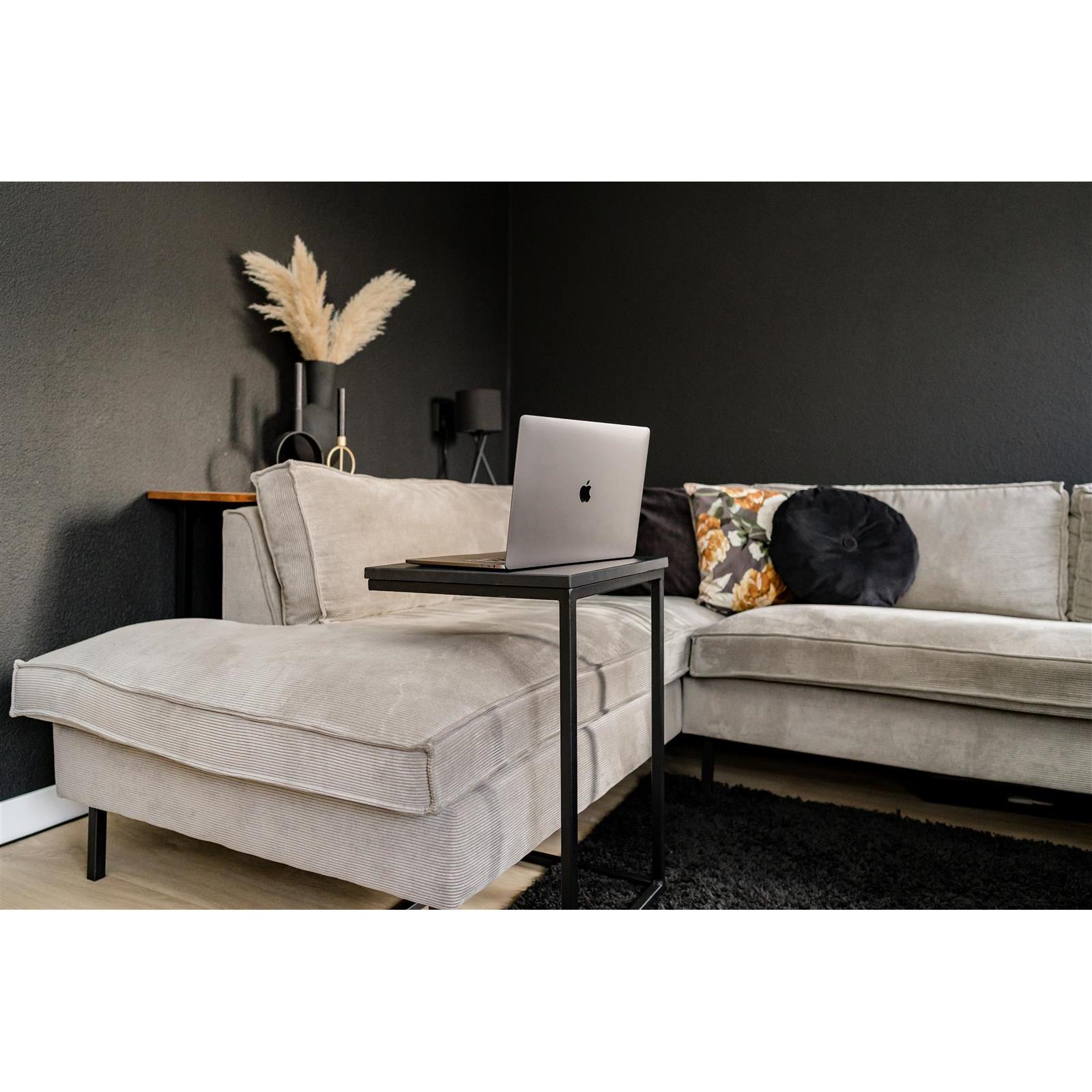 MaximaVida laptop salontafel Chicago zwart