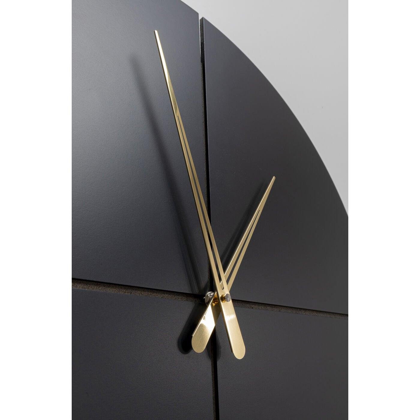 Kare Wandklok Andrea Black Ø60cm