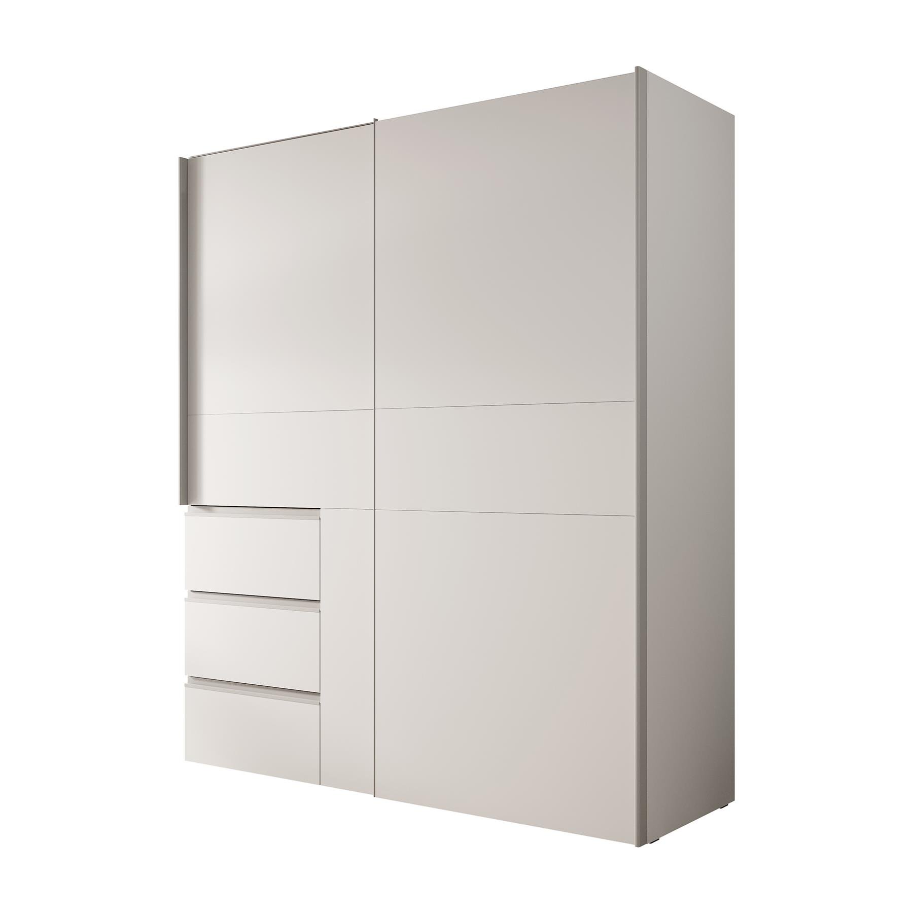 Meubella Kledingkast Walter - Wit - 170 cm