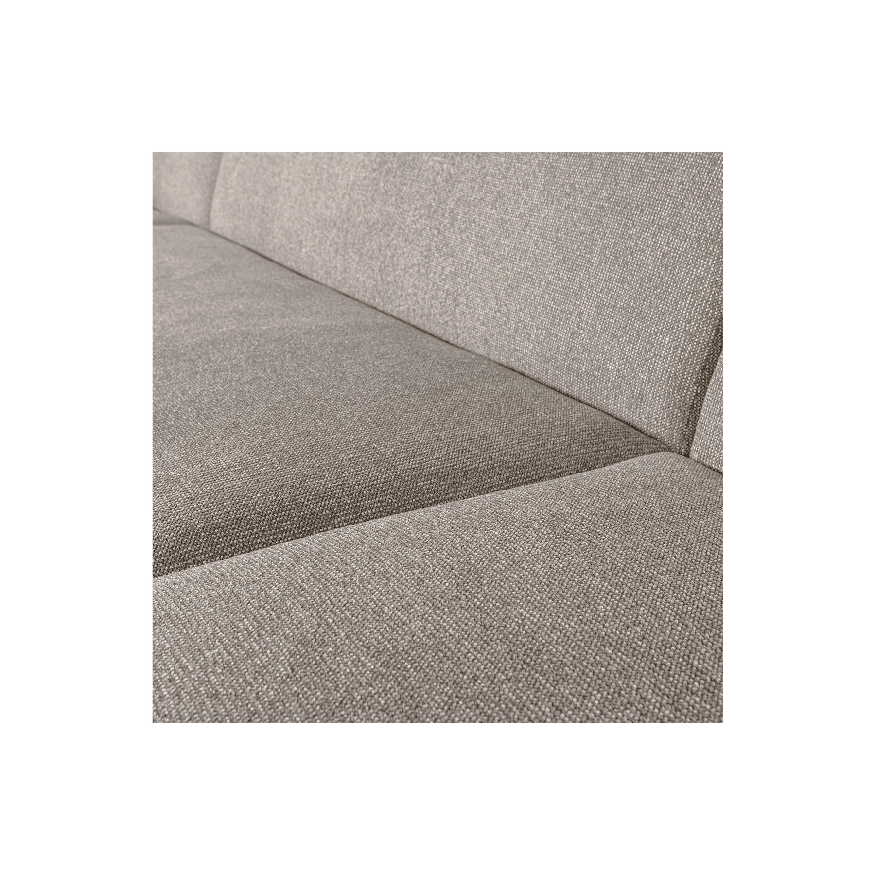 BePureHome Sloping U-Vorm Bank - Polyester - Off White - 77x339x225