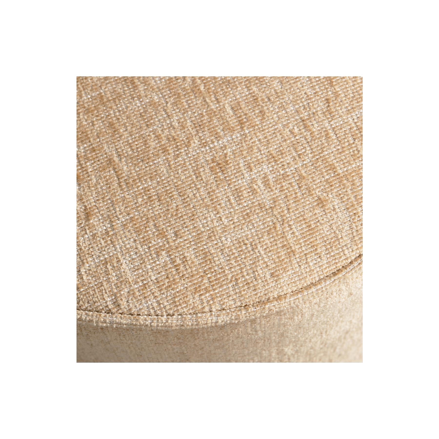 vtwonen Pearl Poef - Natural - Natural Melange - 45x40x40