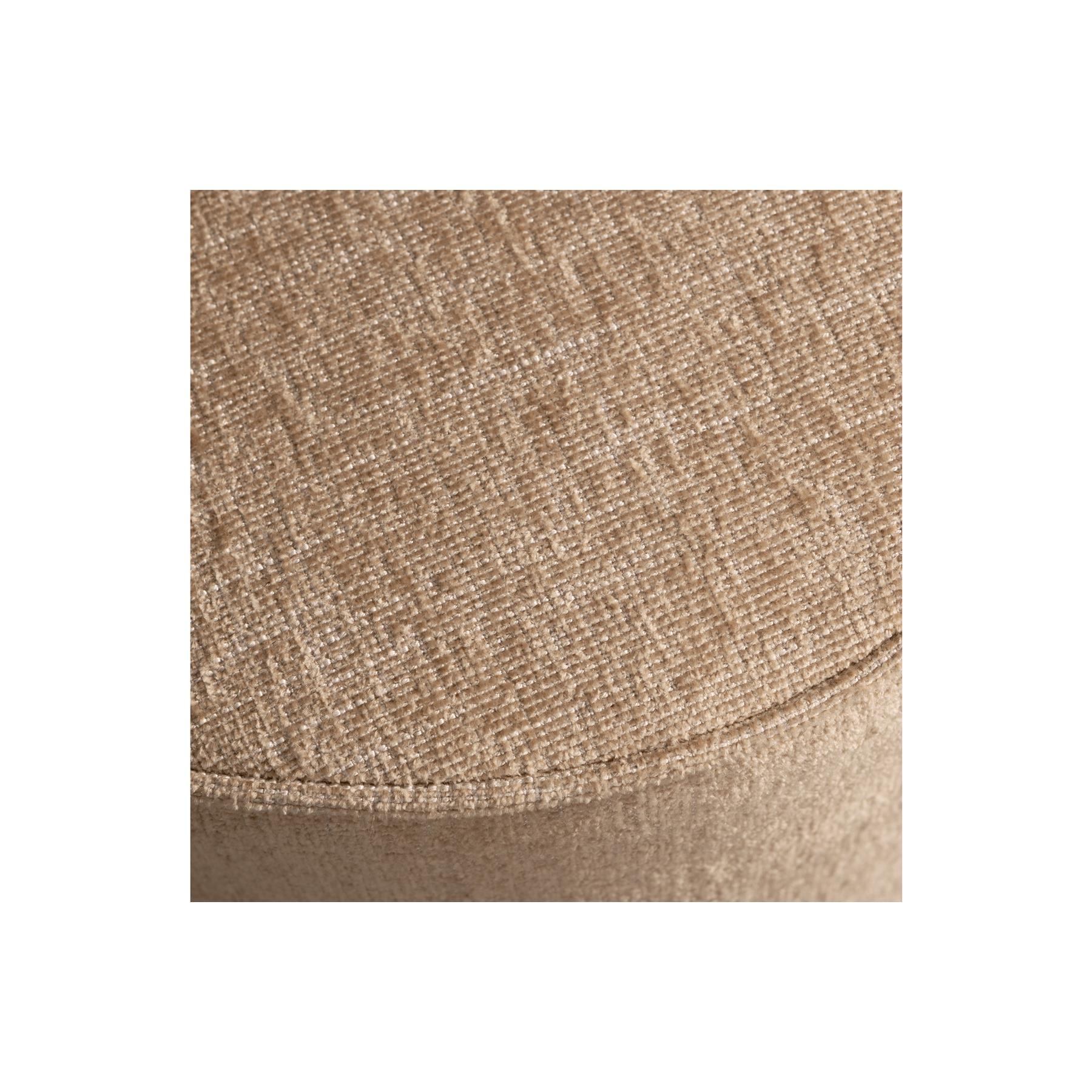 vtwonen Pearl Poef - Butter - Butter Melange - 45xØ40