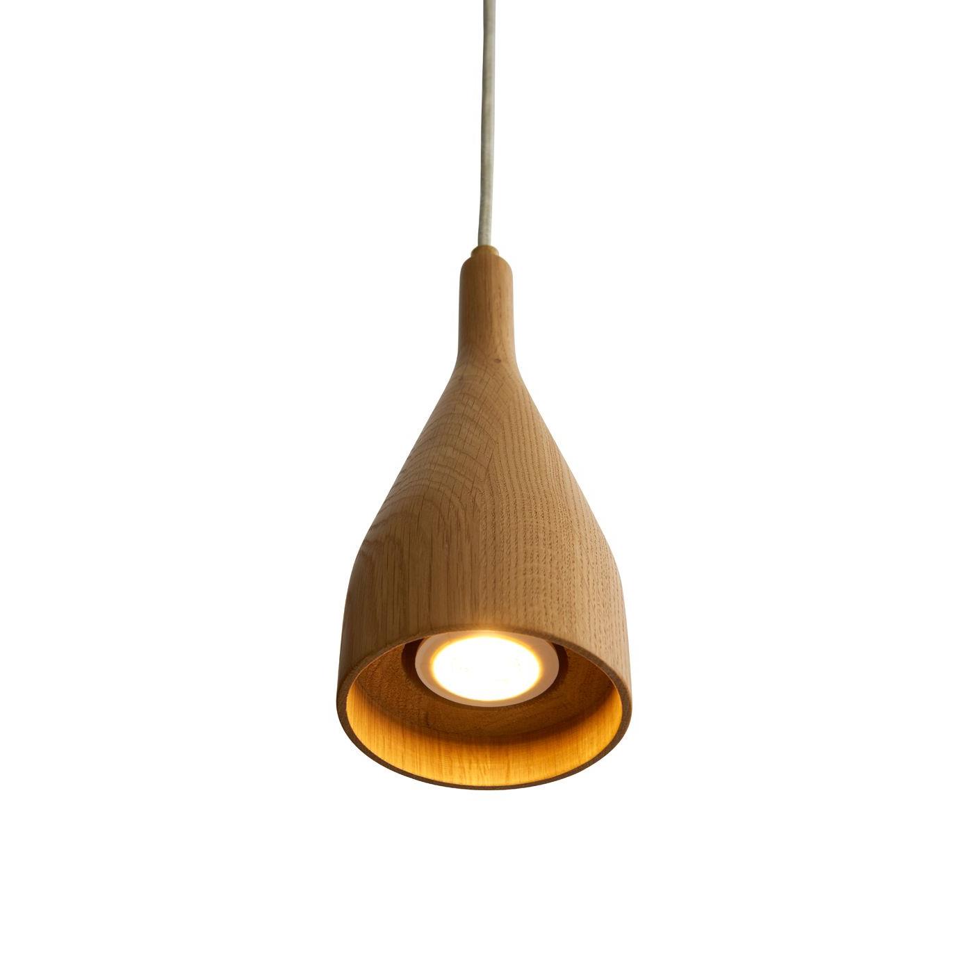 Hollands Licht Timber hanglamp medium walnoot