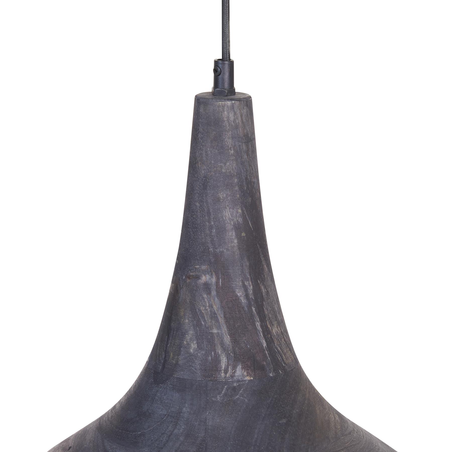 Beliani - BAGMATI - Hanglamp - Zwart|Koper - Mangohout