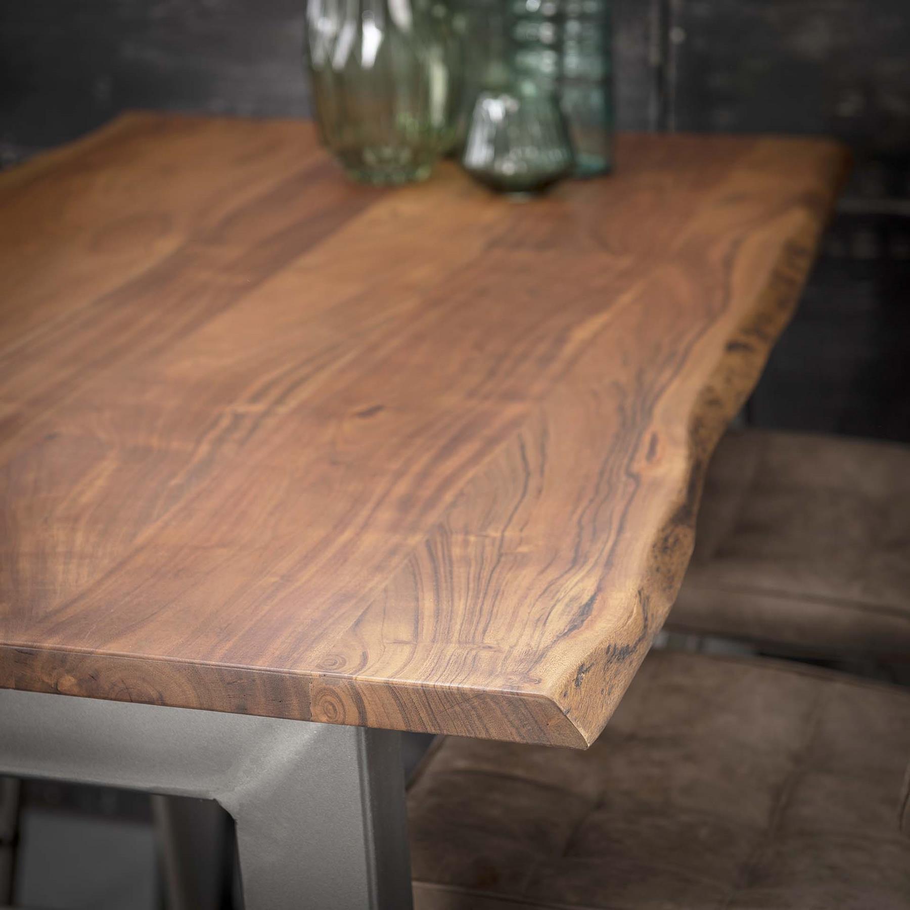 Hoyz - Bartafel Edge - 80x147x92 - 4 Personen - Hout