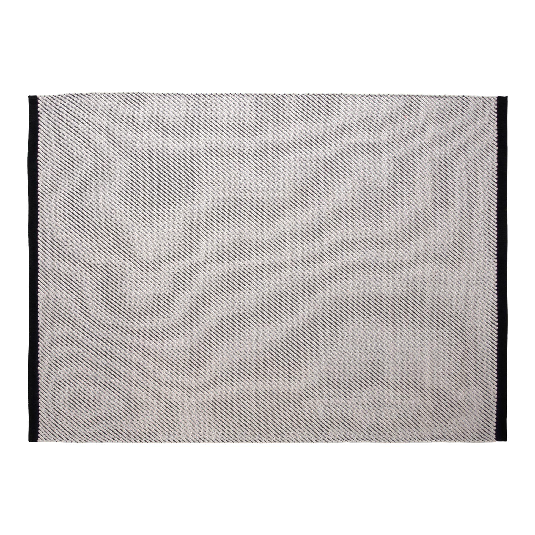 HAY Bias Vloerkleed 170 x 240 cm - Zwart