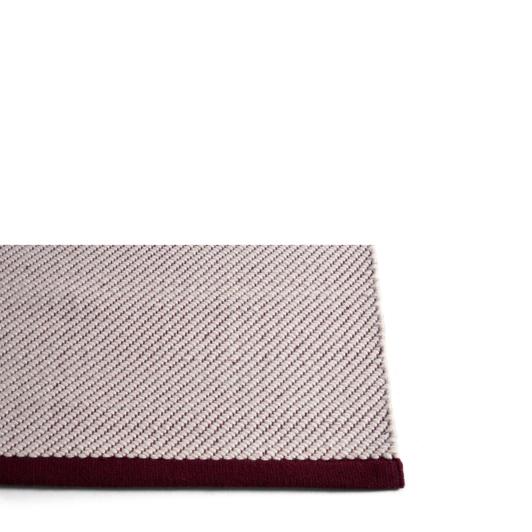 HAY Bias Vloerkleed 200 x 300 cm - Cherry