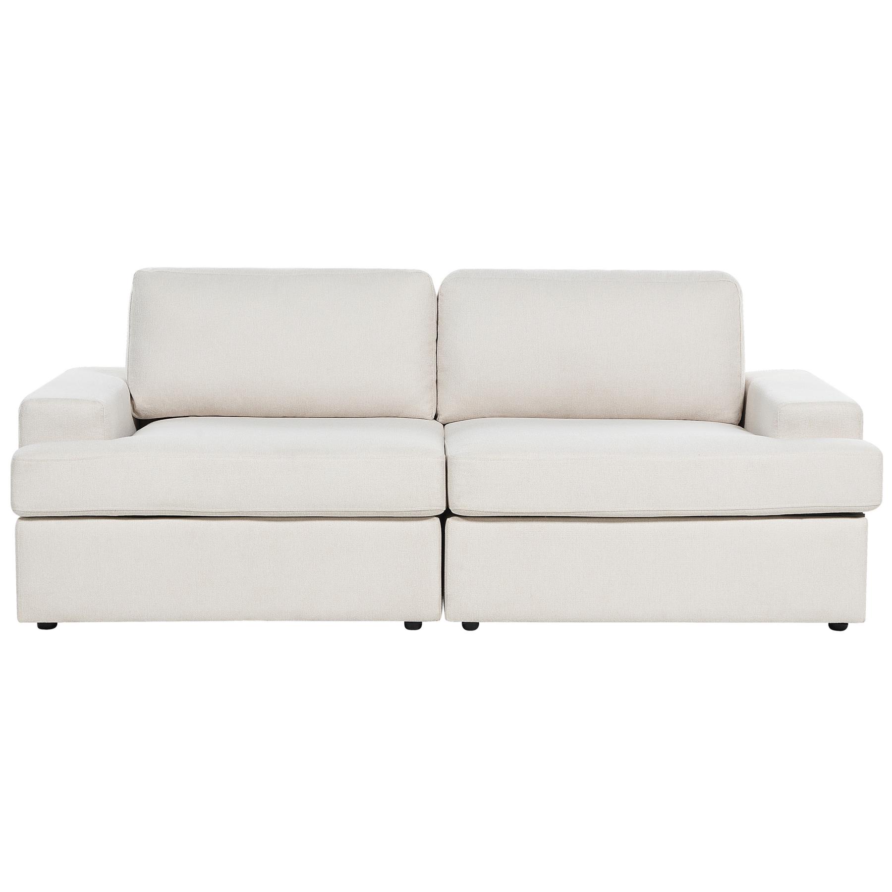 Beliani - ALLA - Bankenset 5-zits - Lichtbeige - Polyester