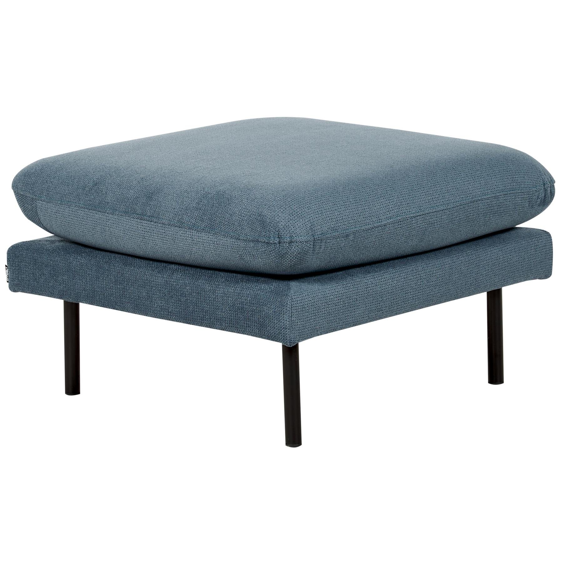 Beliani - VINTERBRO - Ottomaan - Blauw - Polyester