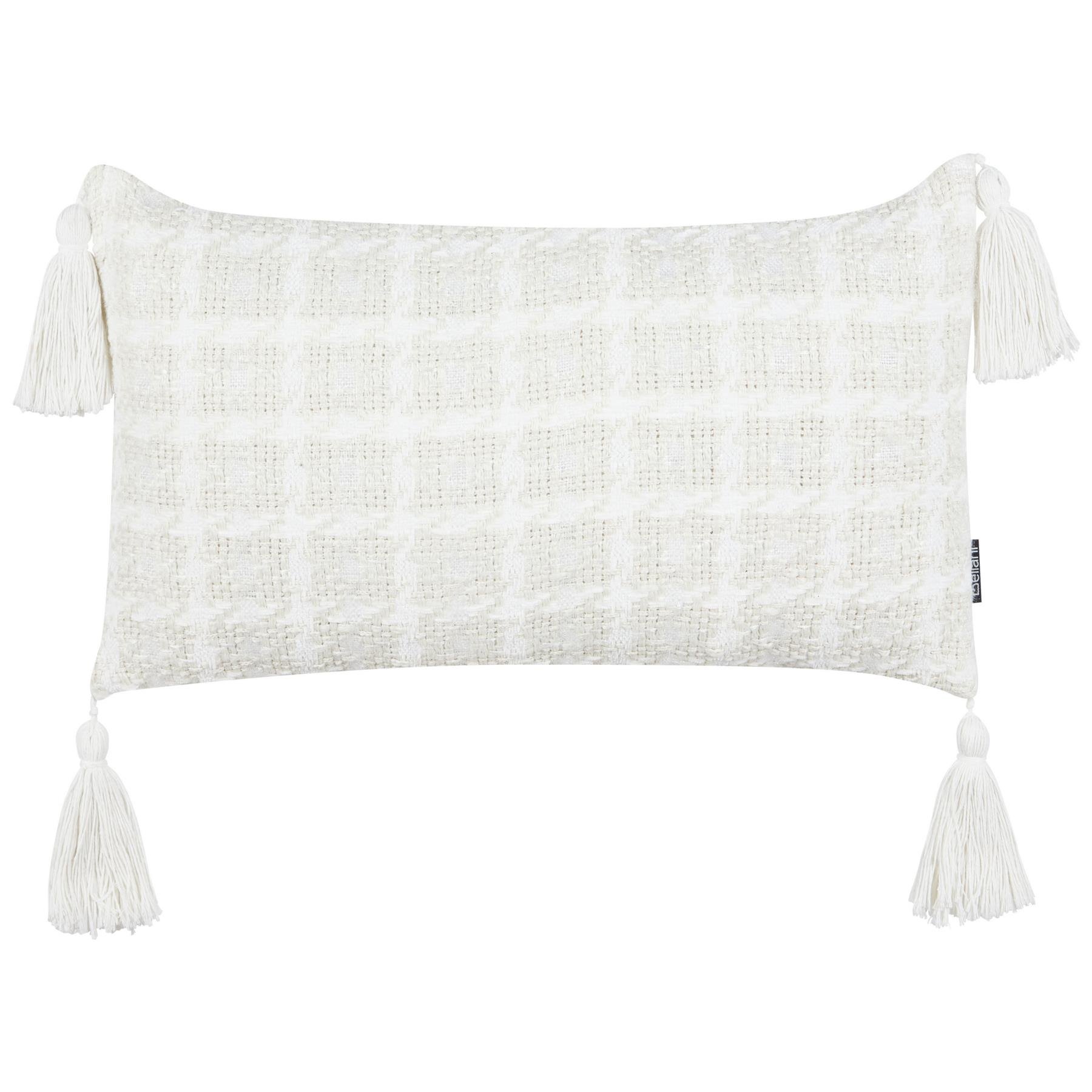 Beliani - DOURIS - Sierkussen - Beige - 30 x 60 cm - Polyester