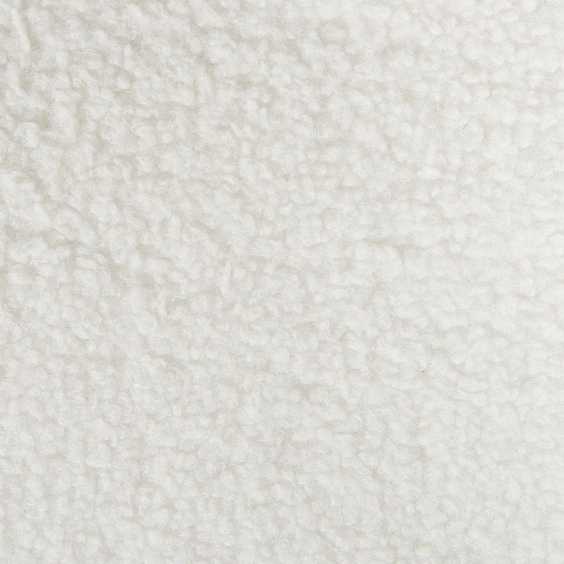 Beliani - TONSBERG - Ottomaan - Wit - Bouclé