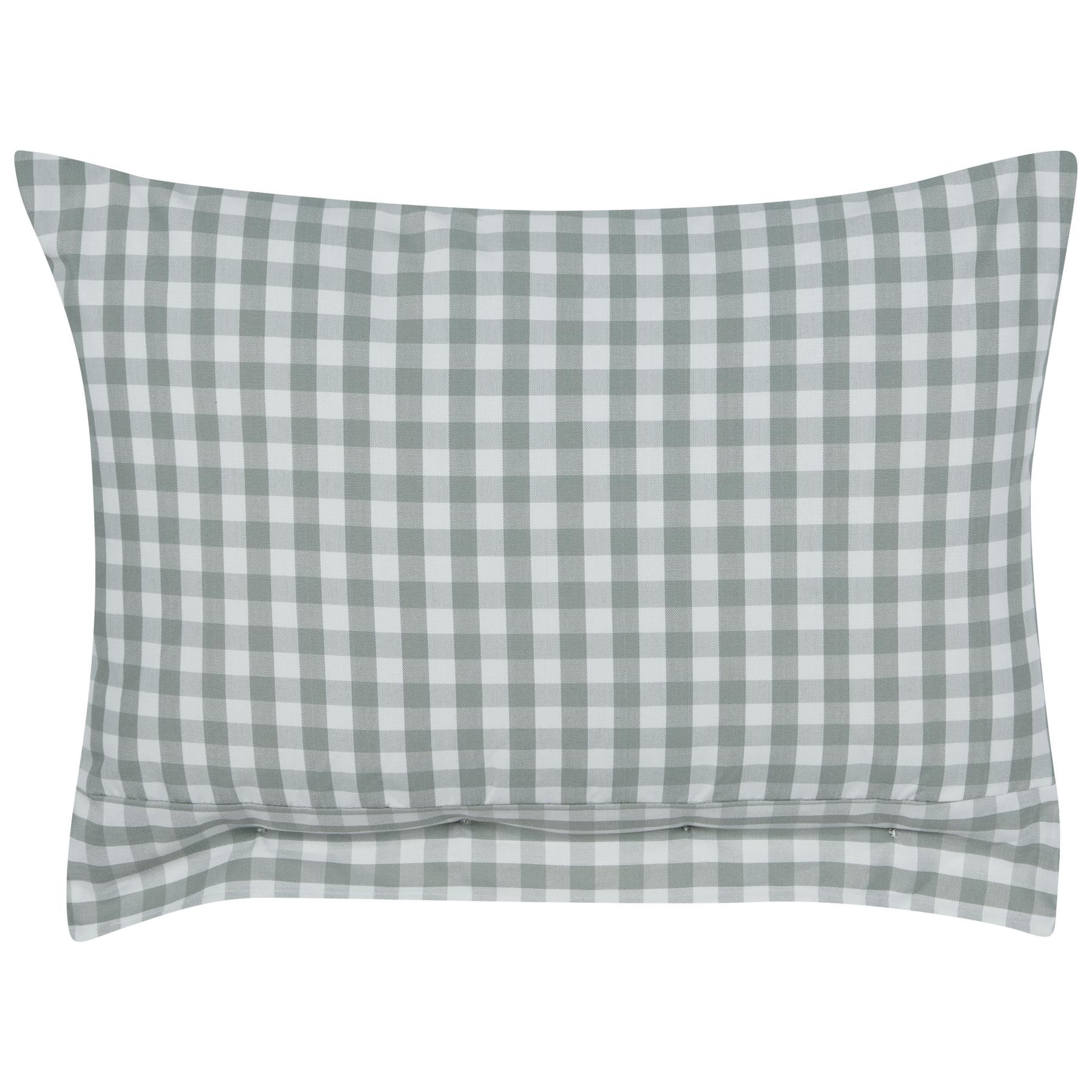 Beliani - TALYA - Sierkussen - Groen|Wit - 40 x 60 cm - Polyester