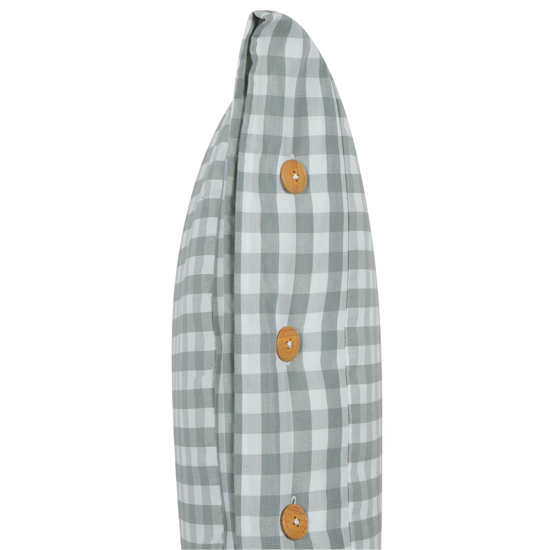 Beliani - TALYA - Sierkussen - Groen|Wit - 40 x 60 cm - Polyester