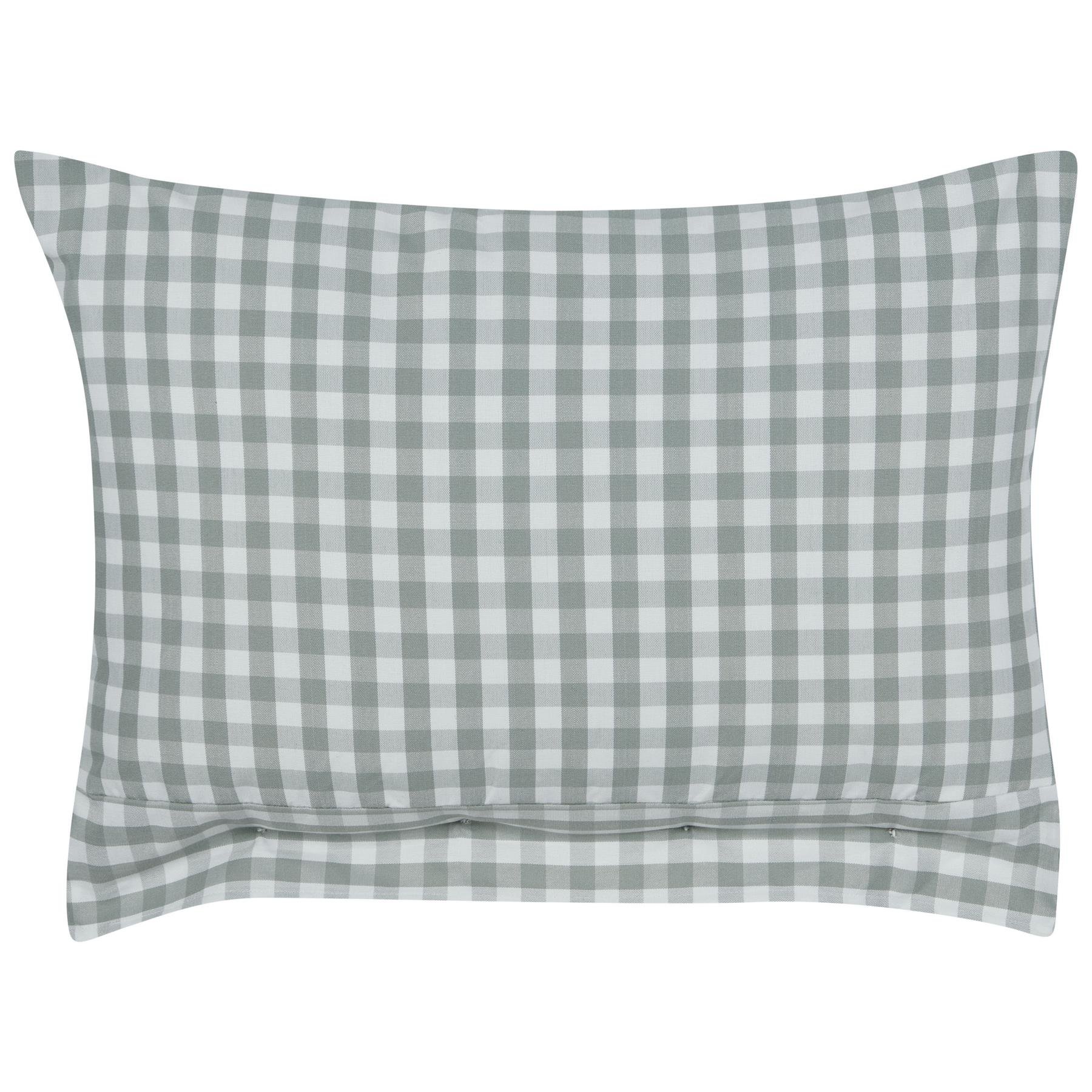 Beliani-TALYA -Sierkussen set van 2-Groen|Wit-40 x 60 cm-Polyester