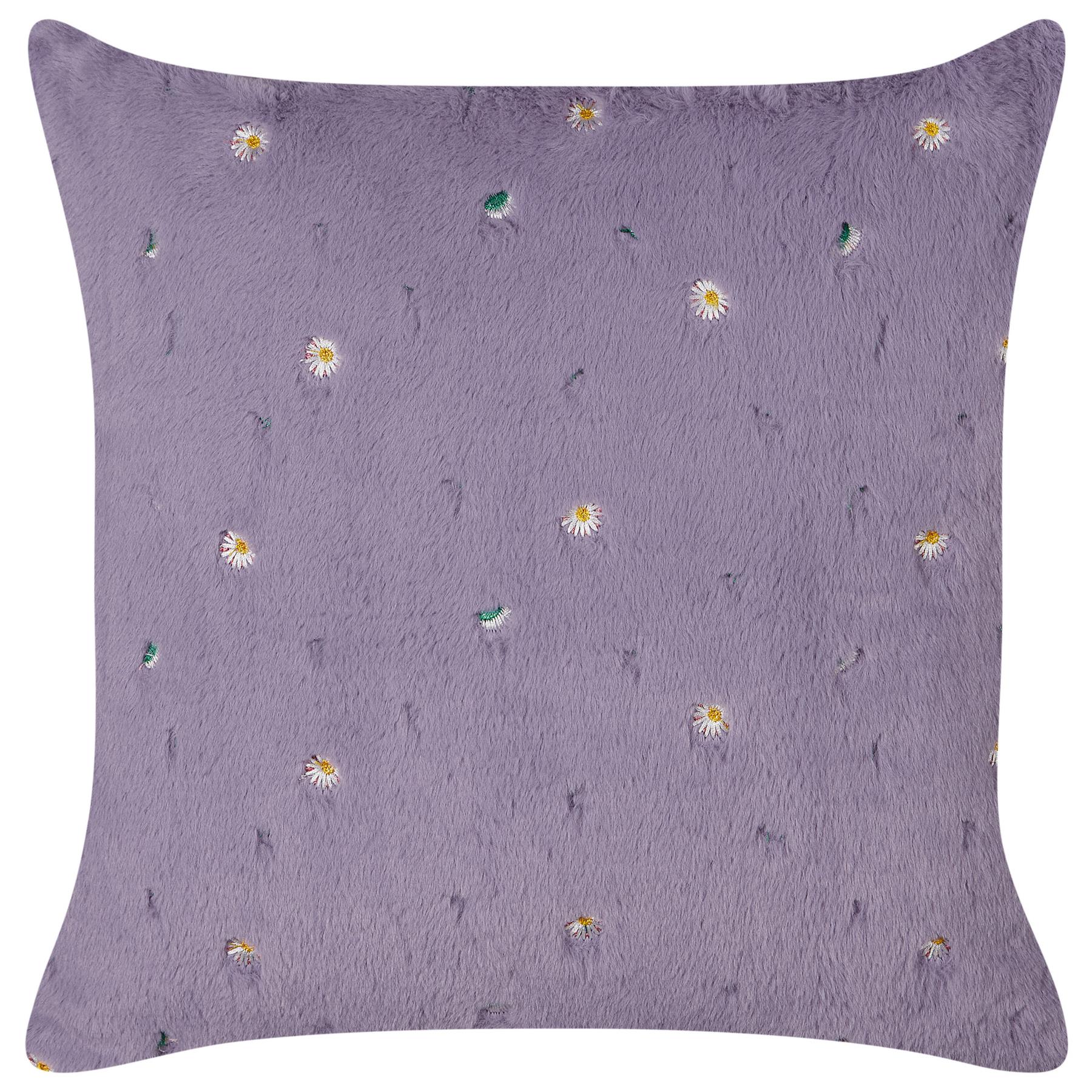 Beliani-LAVATERA-Sierkussen set van 2-Violet-45 x 45 cm-Polyester