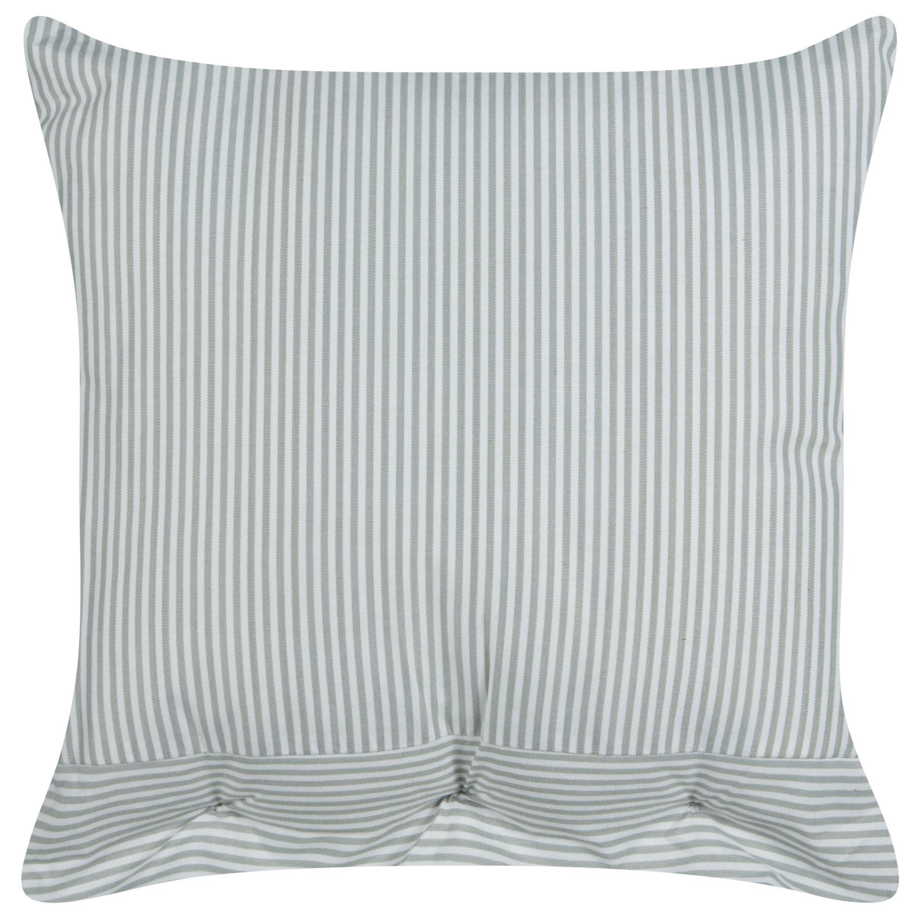 Beliani-SEBRINE-Sierkussen set van 2-Groen|Wit-45 x 45 cm-Polyester