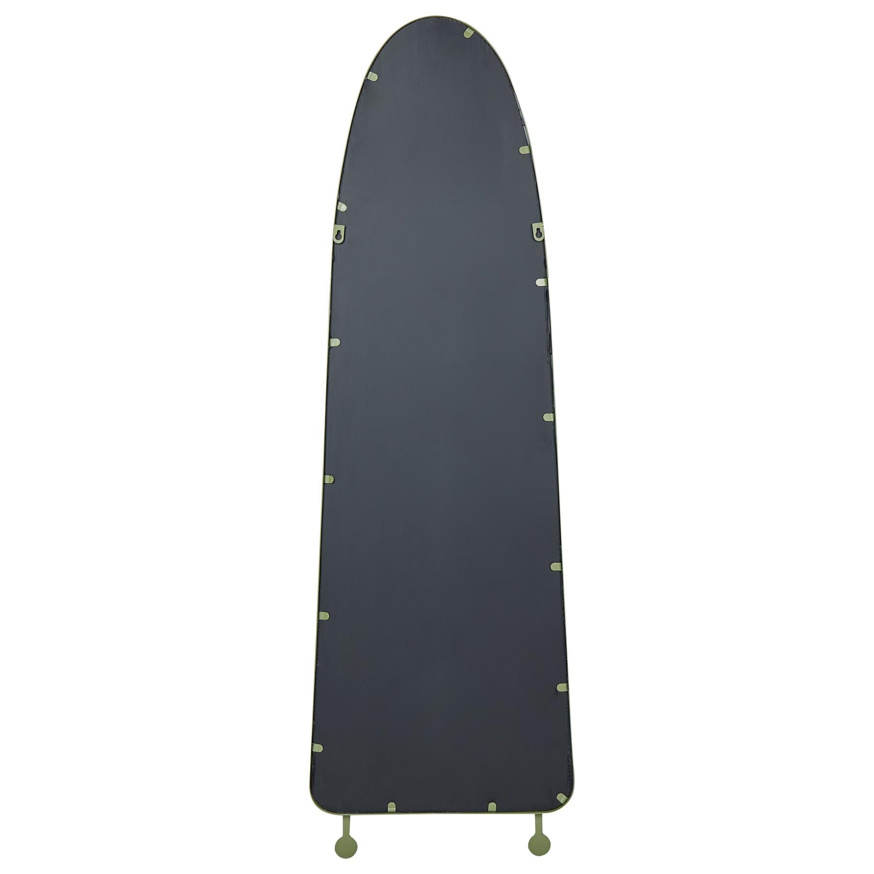 Beliani - PARNAY - Wandspiegel - Groen - 45 x 146 cm - Metaal