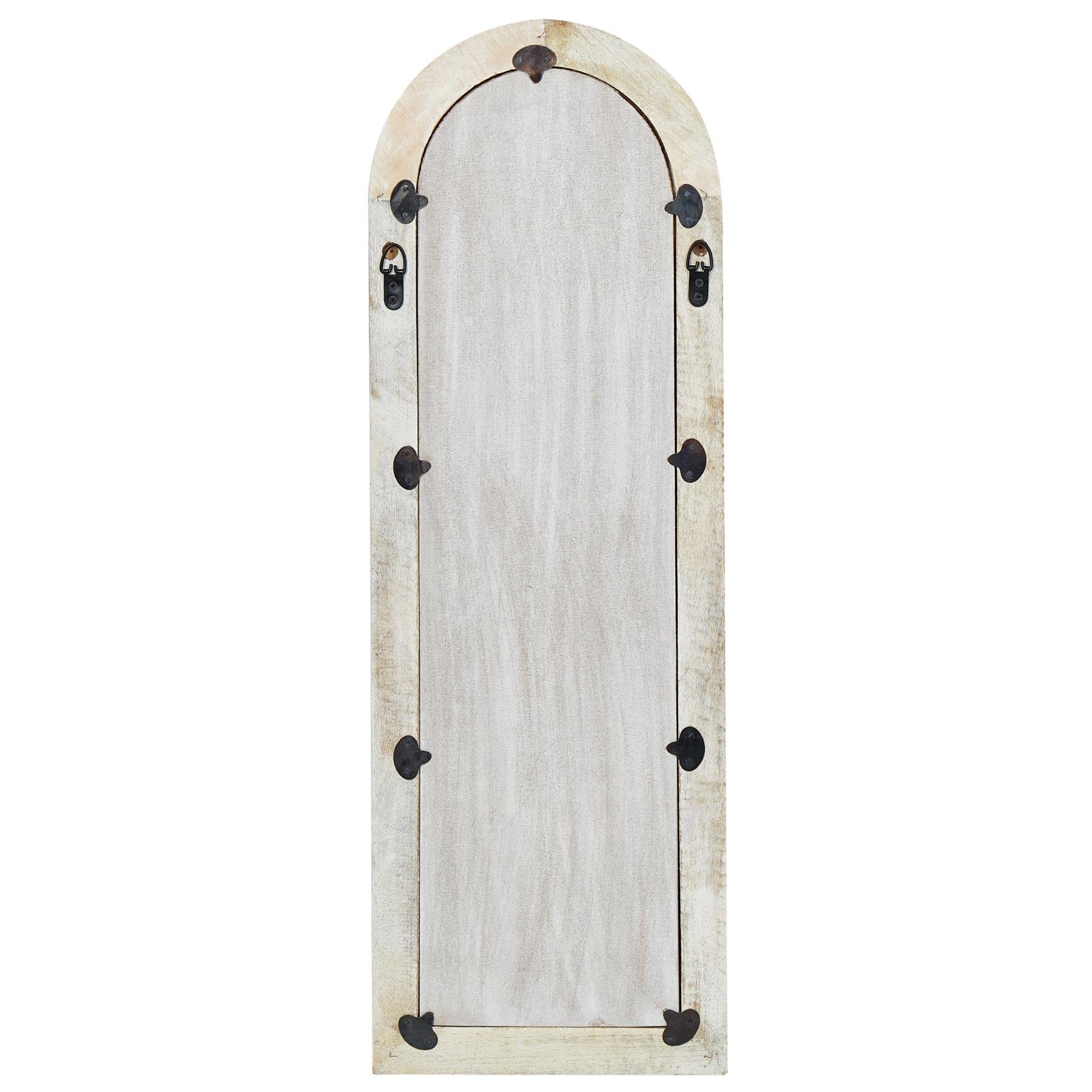 Beliani - SARRAY - Wandspiegel - Off-white - Mangohout