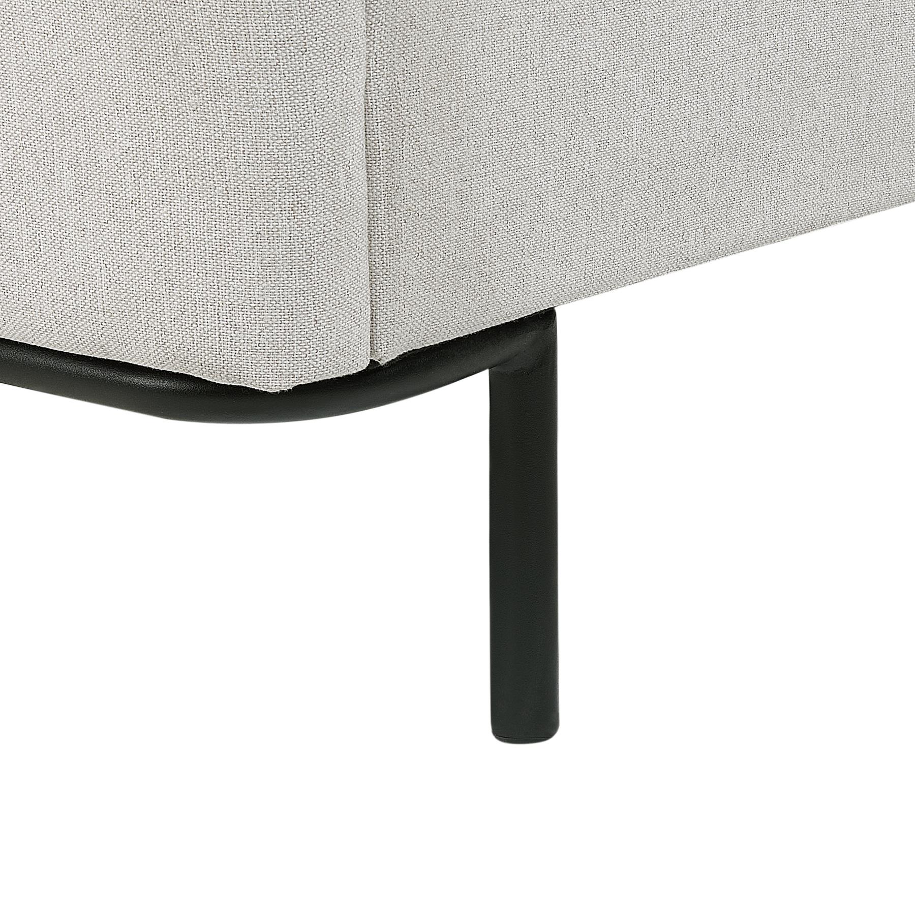 Beliani-CORIO-Tweepersoonsbed-Lichtgrijs-160 x 200 cm-Polyester