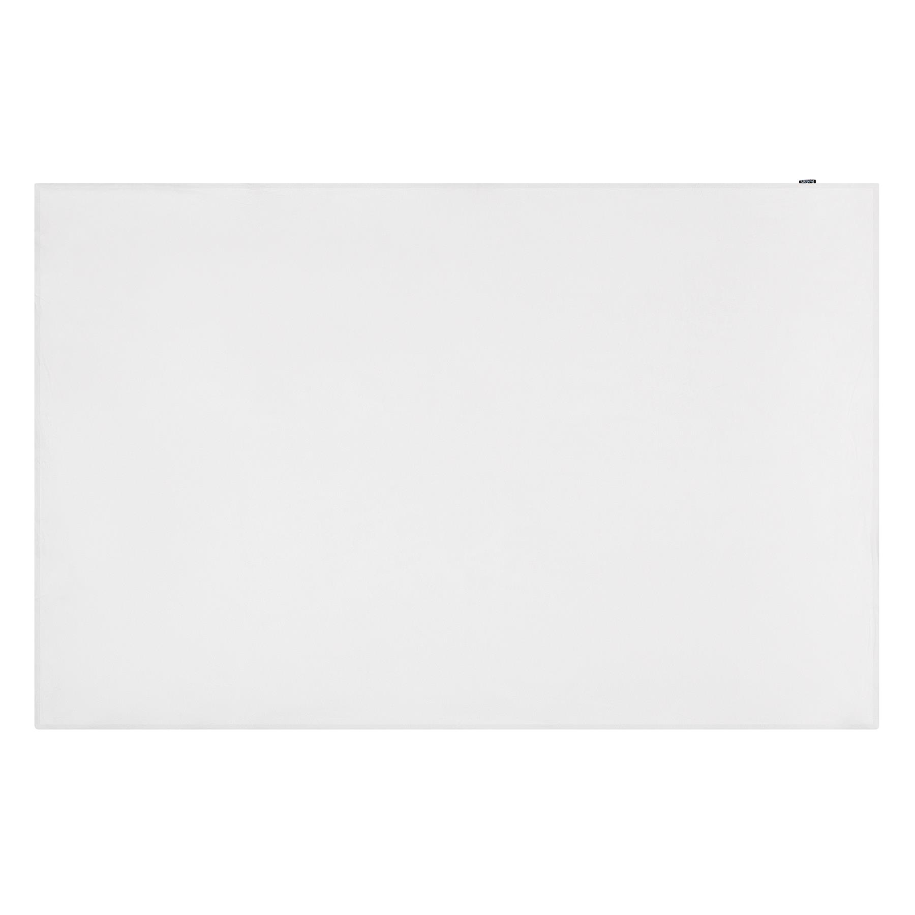 Beliani-RHEA-Verzwaringsdeken hoes-Wit-100 x 150 cm-Polyester