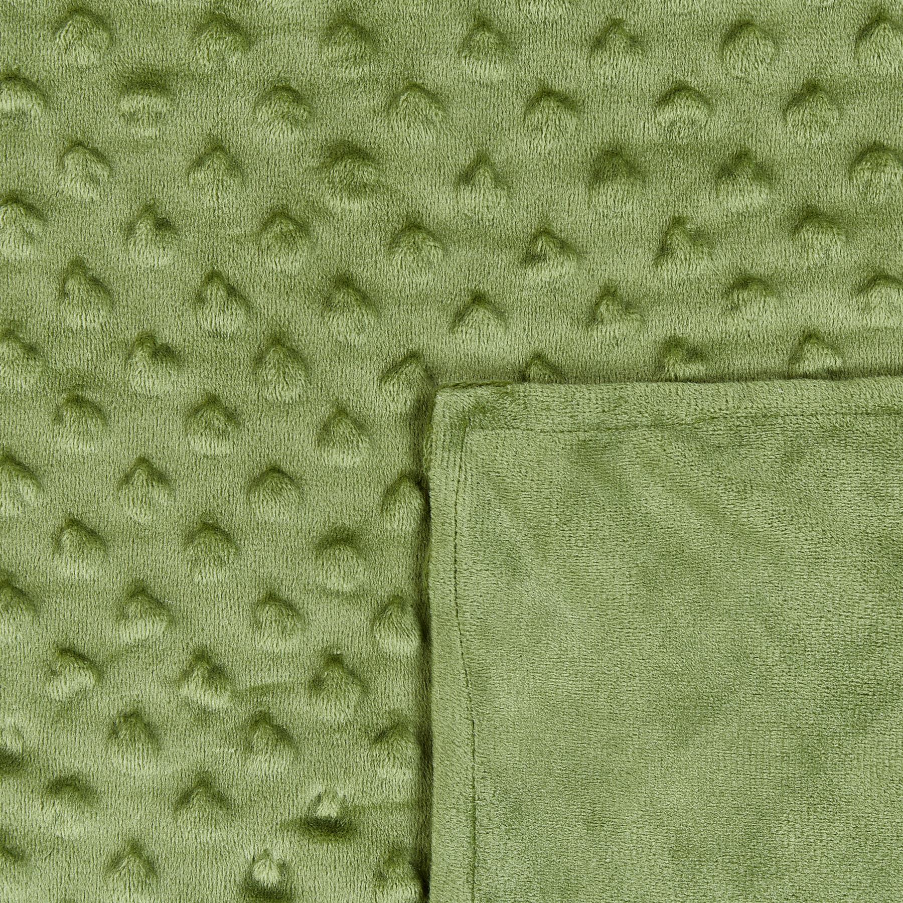 Beliani-CALLISTO-Verzwaringsdeken hoes-Groen-100 x 150 cm-Polyester