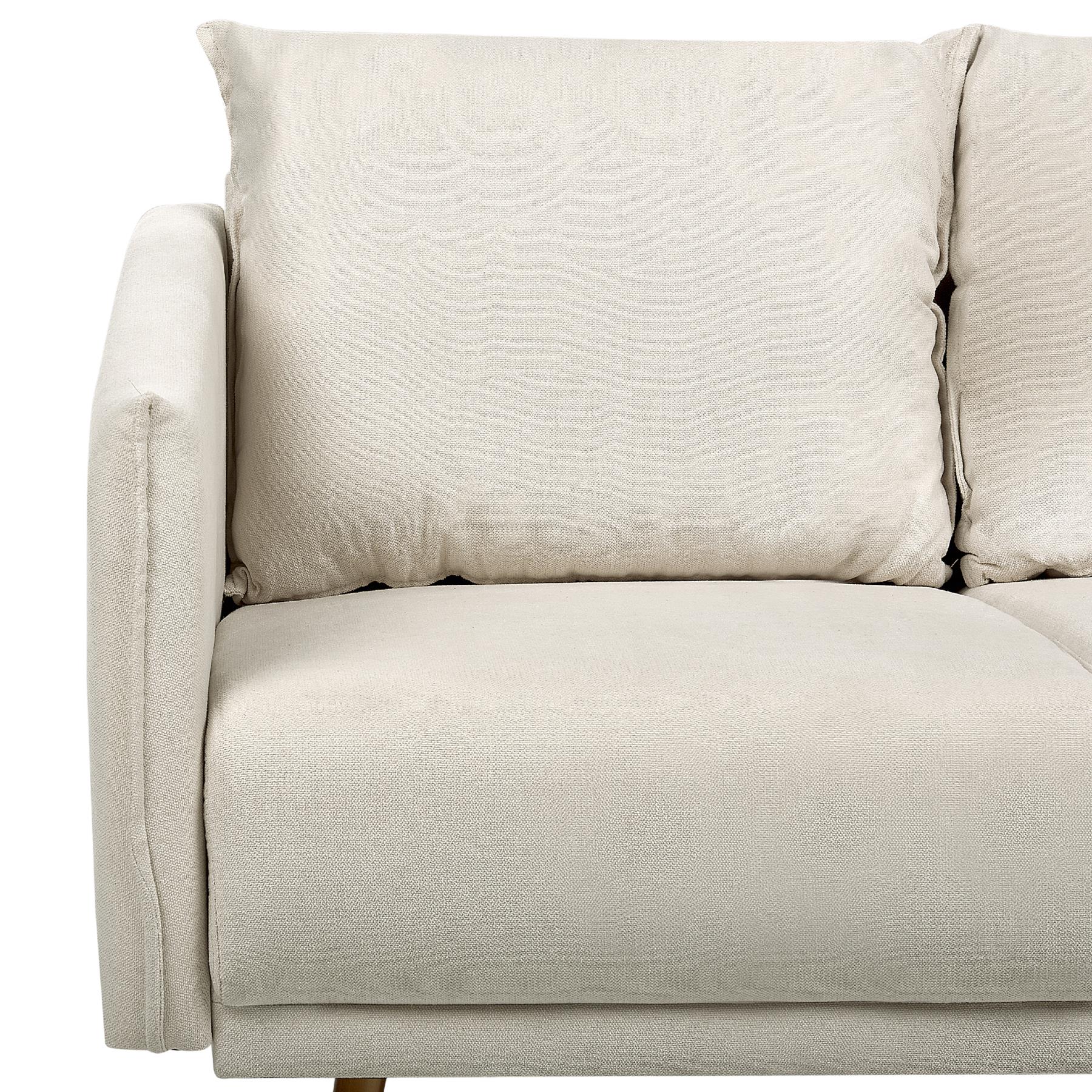 Beliani - MAURA - Tweezitsbank - Lichtbeige - Polyester