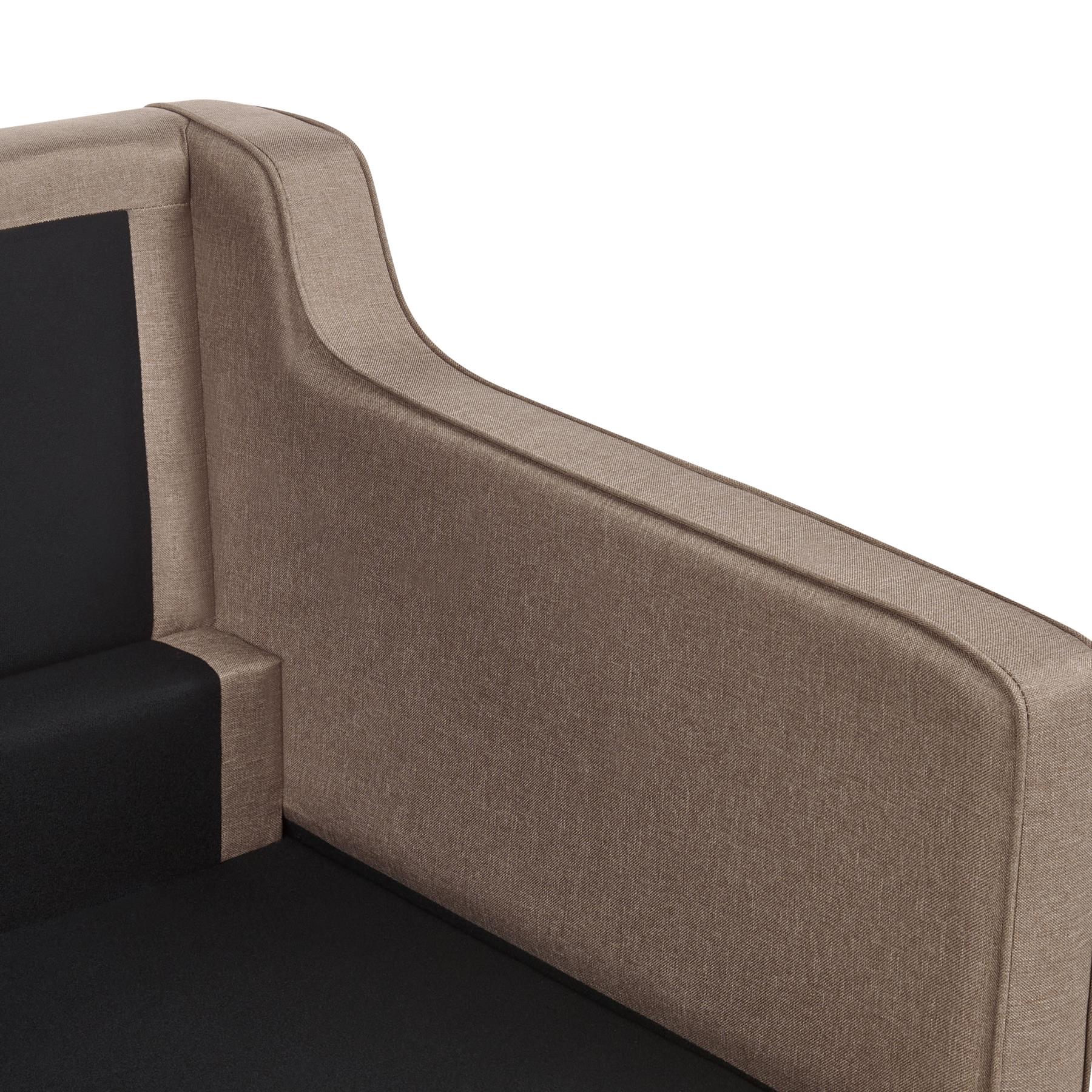 Beliani - LOKKA - Tweezitsbank - Lichtbruin - Polyester