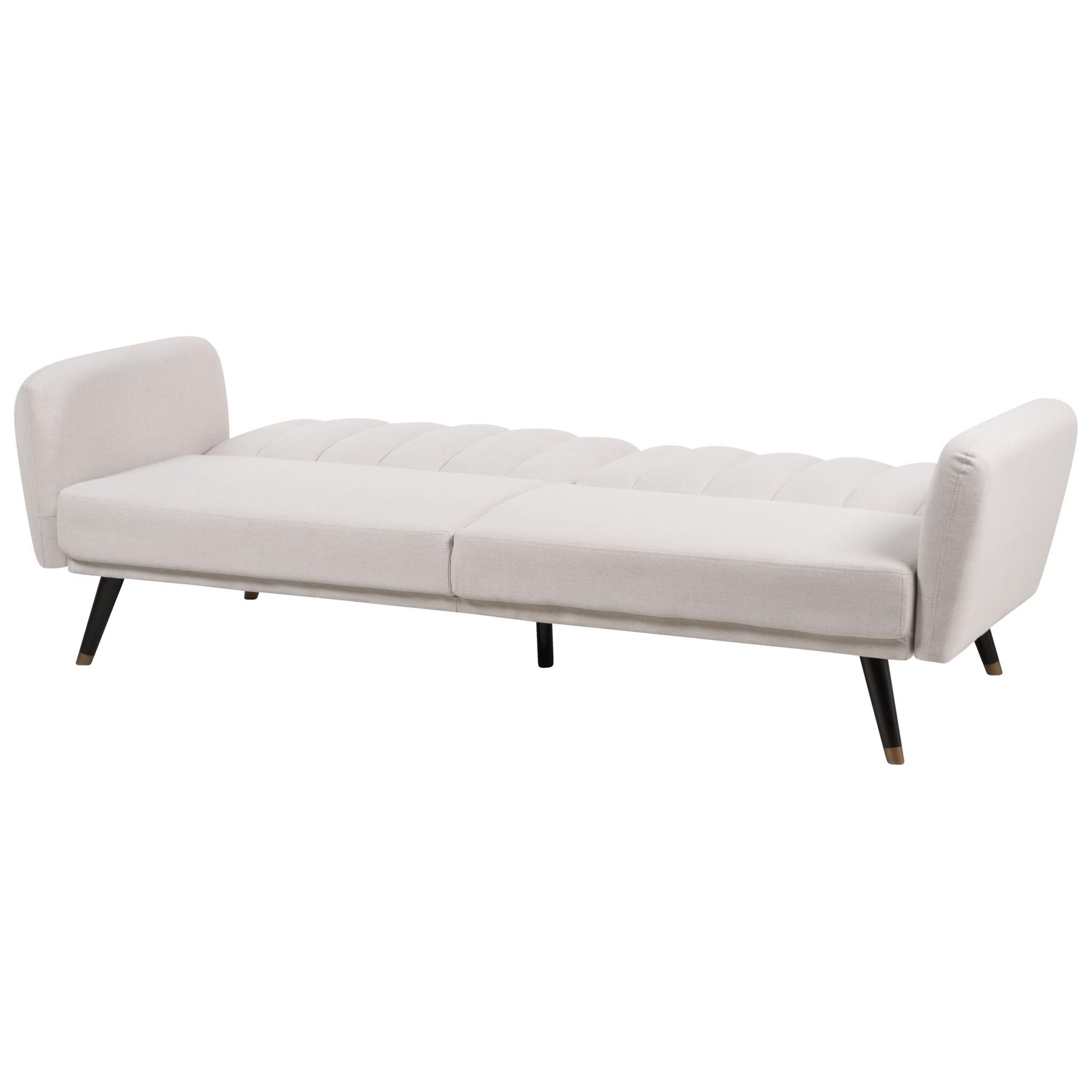 Beliani - VIMMERBY - Slaapbank - Beige - Polyester