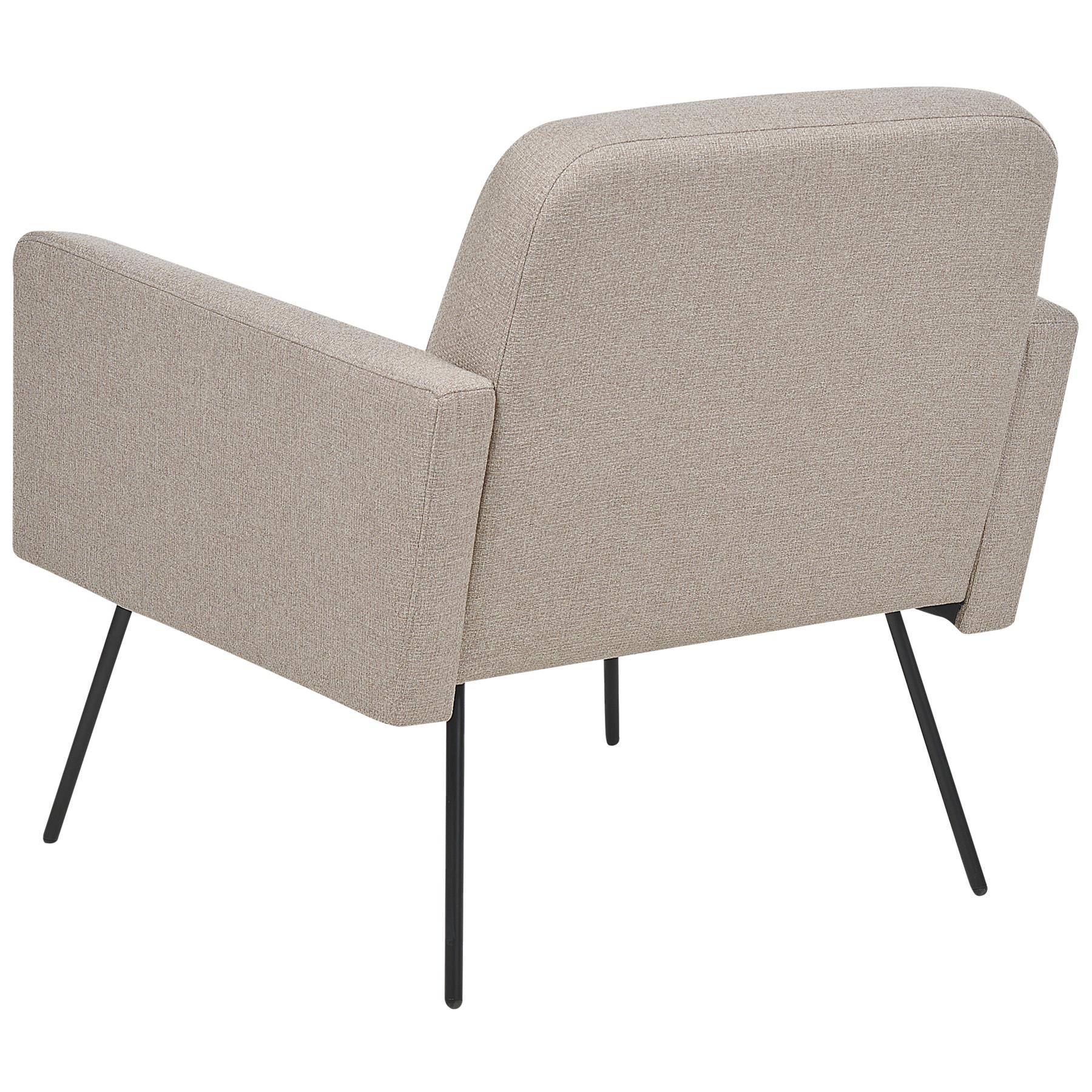 Beliani - NARKEN - Fauteuil - Beige - Polyester