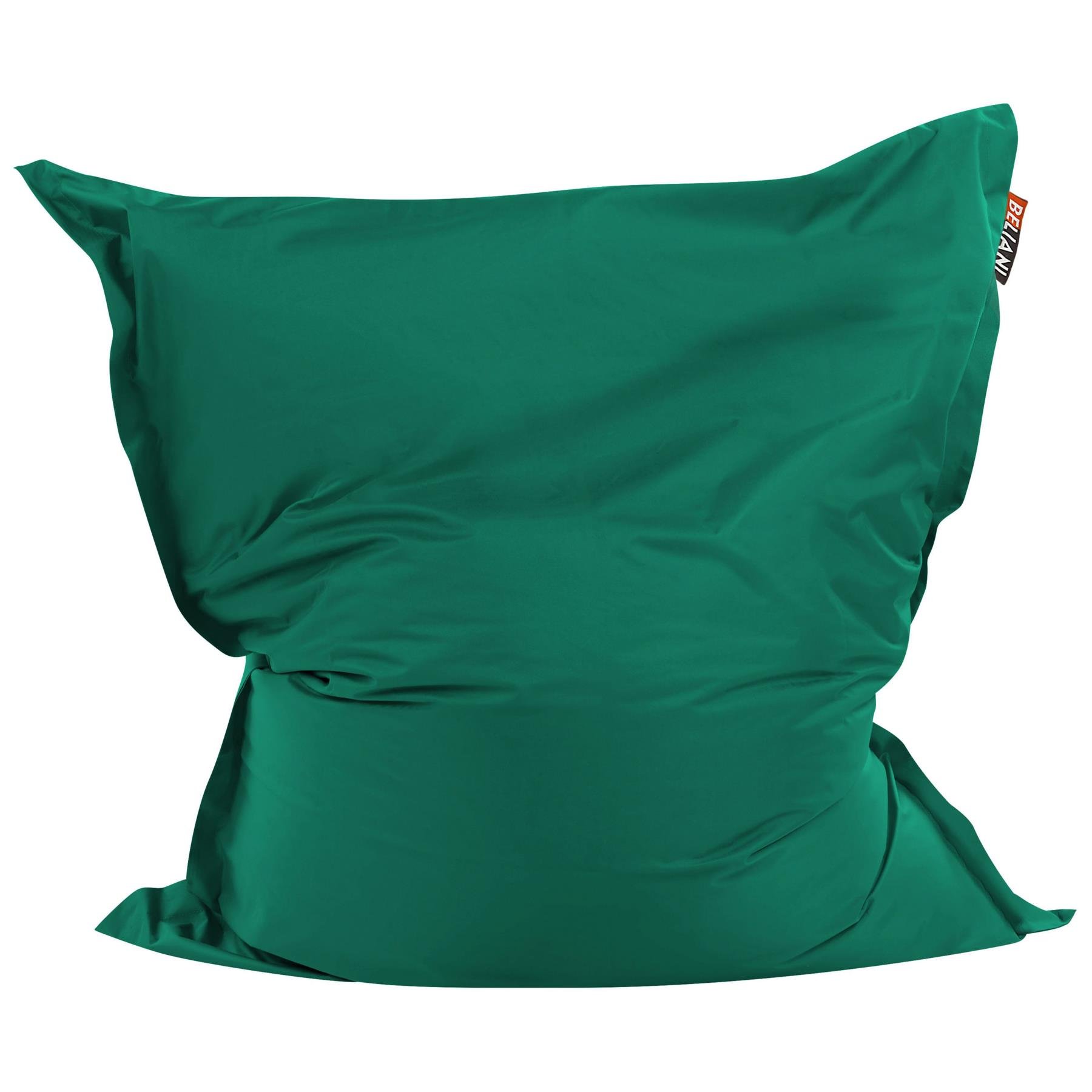 Beliani - FUZZY - Zitzak hoes - Smaragdgroen - 140 x 180 cm - Nylon