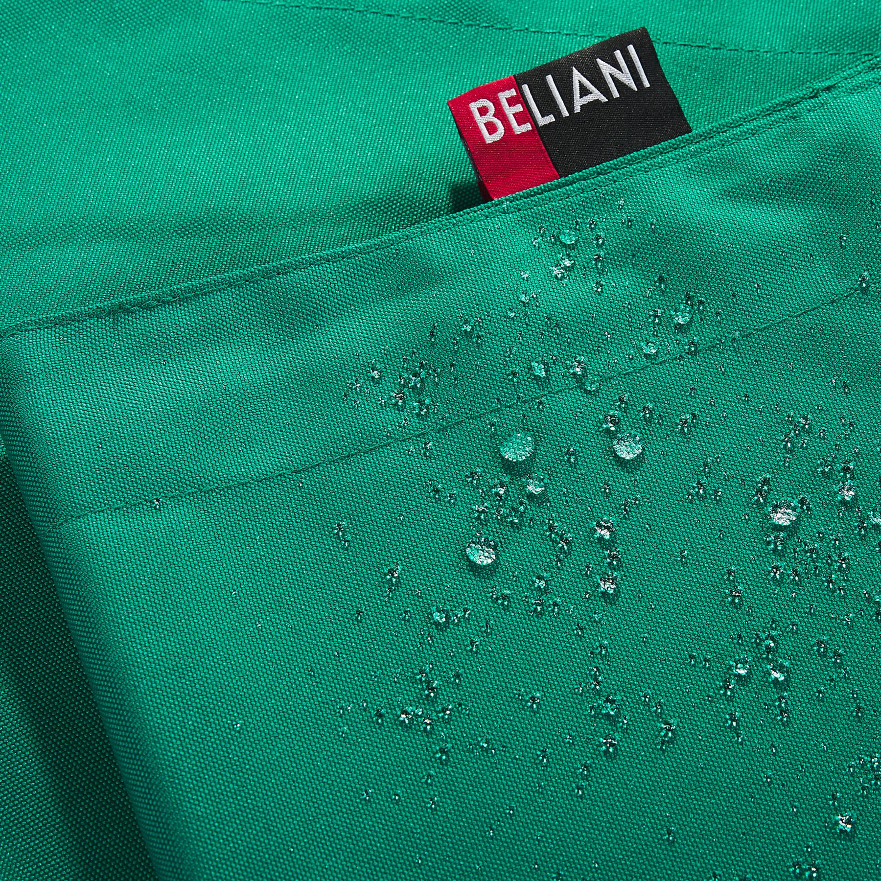 Beliani - FUZZY - Zitzak hoes - Smaragdgroen - 140 x 180 cm - Nylon