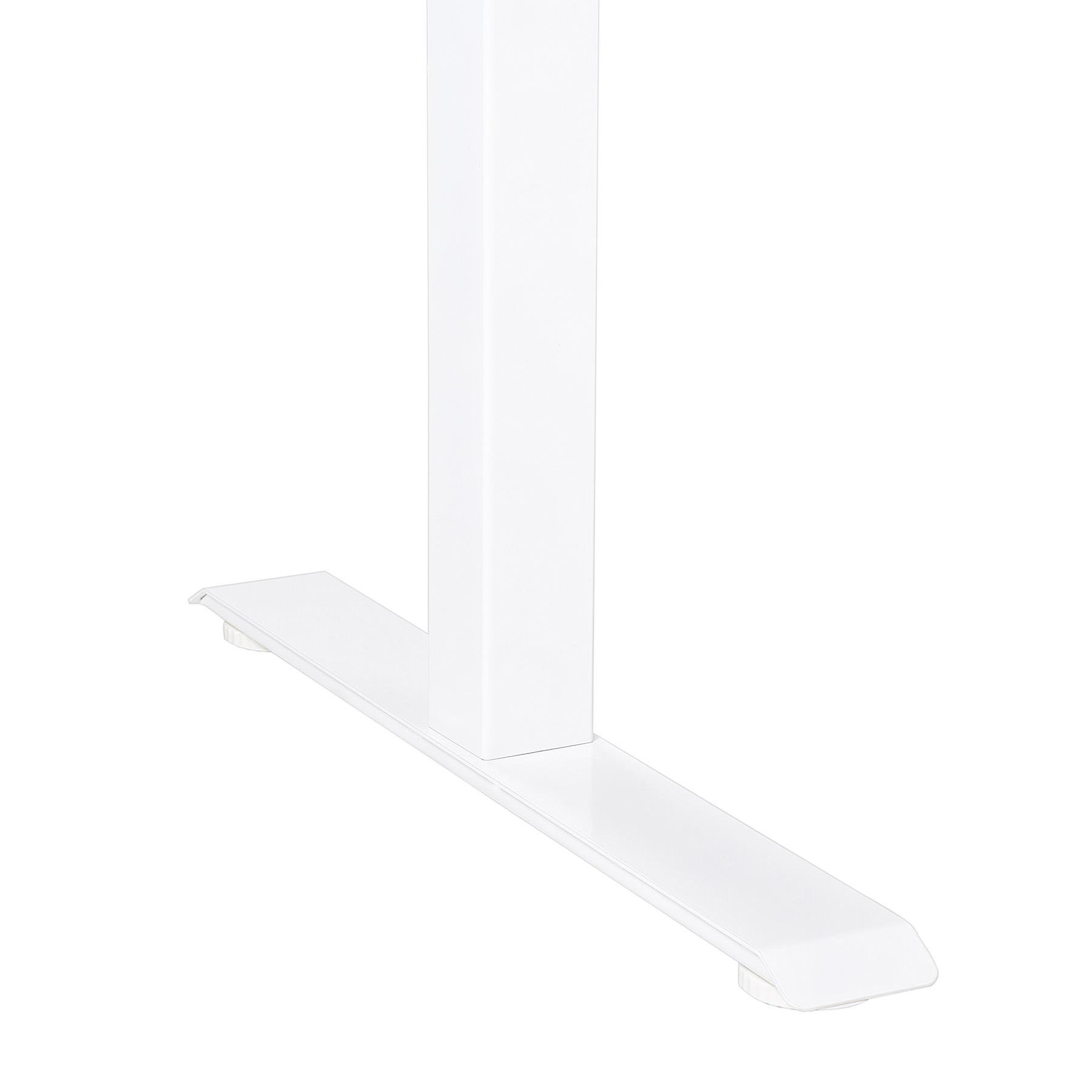 Beliani-DESTINES-Elektrisch Verstelbaar bureau-Wit-160 cm-MDF