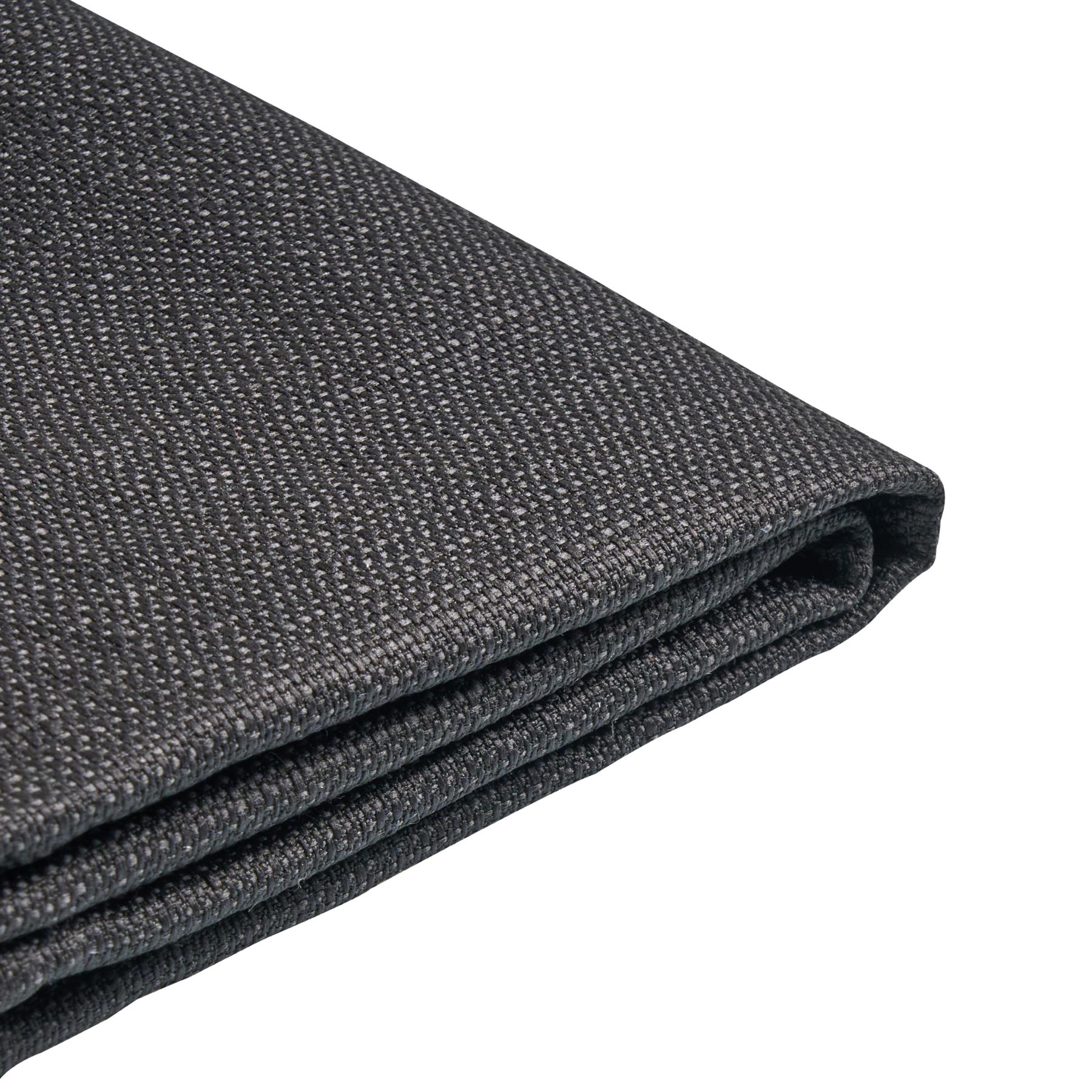 Beliani - FITOU - Bekleding bed - Zwart - 140 x 200 cm - Polyester