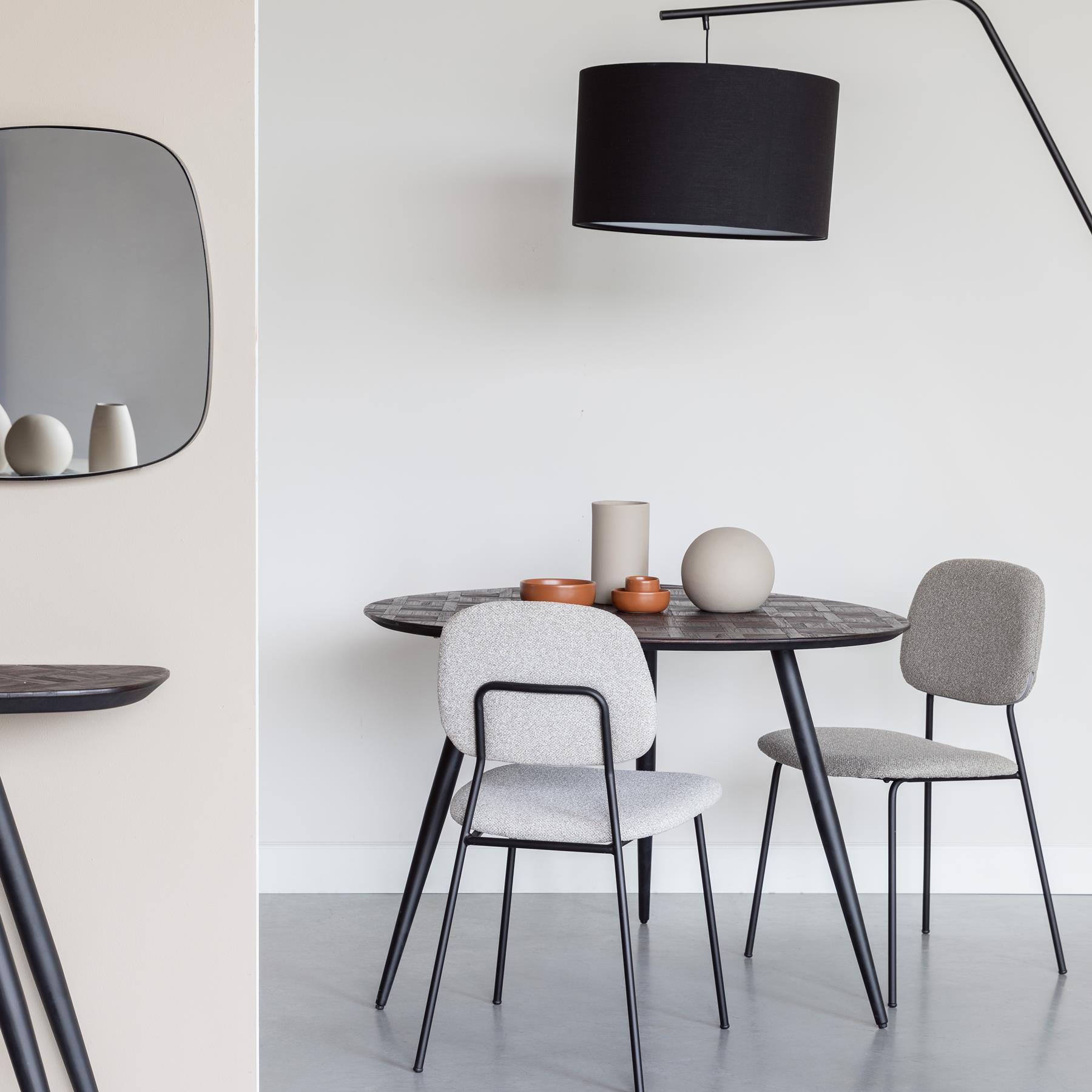 by fonQ Vigo Eetkamerstoel - Licht Beige