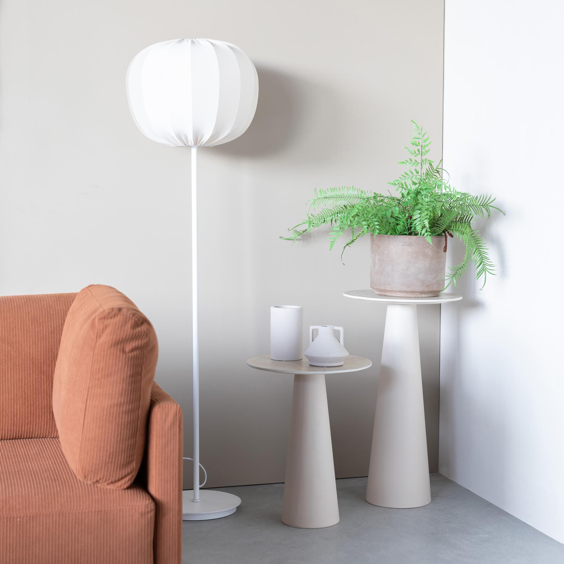 by fonQ Bliss Bijzettafel Beige - H 52 cm