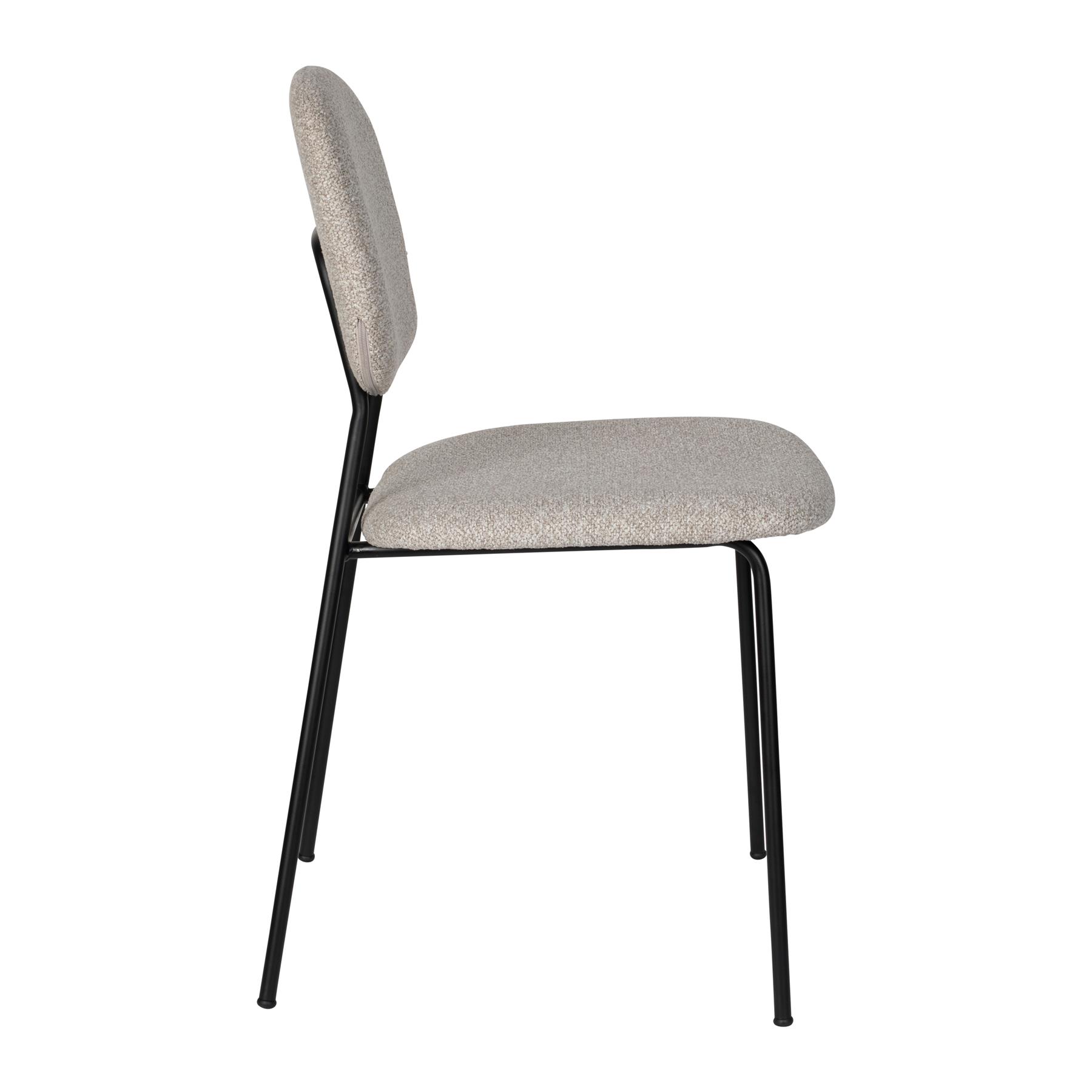 by fonQ Vigo Eetkamerstoel - Licht Beige