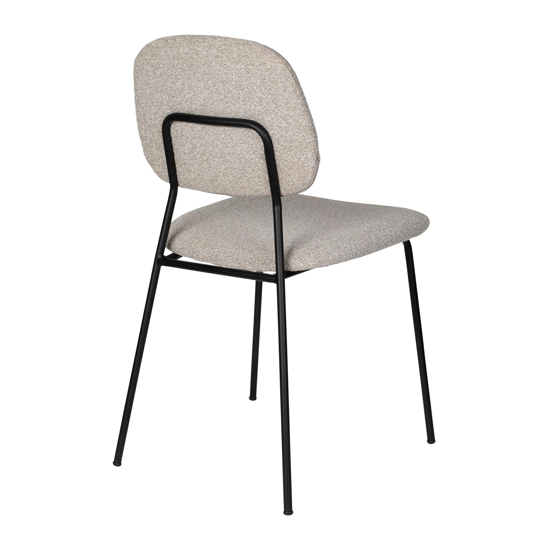 by fonQ Vigo Eetkamerstoel - Licht Beige