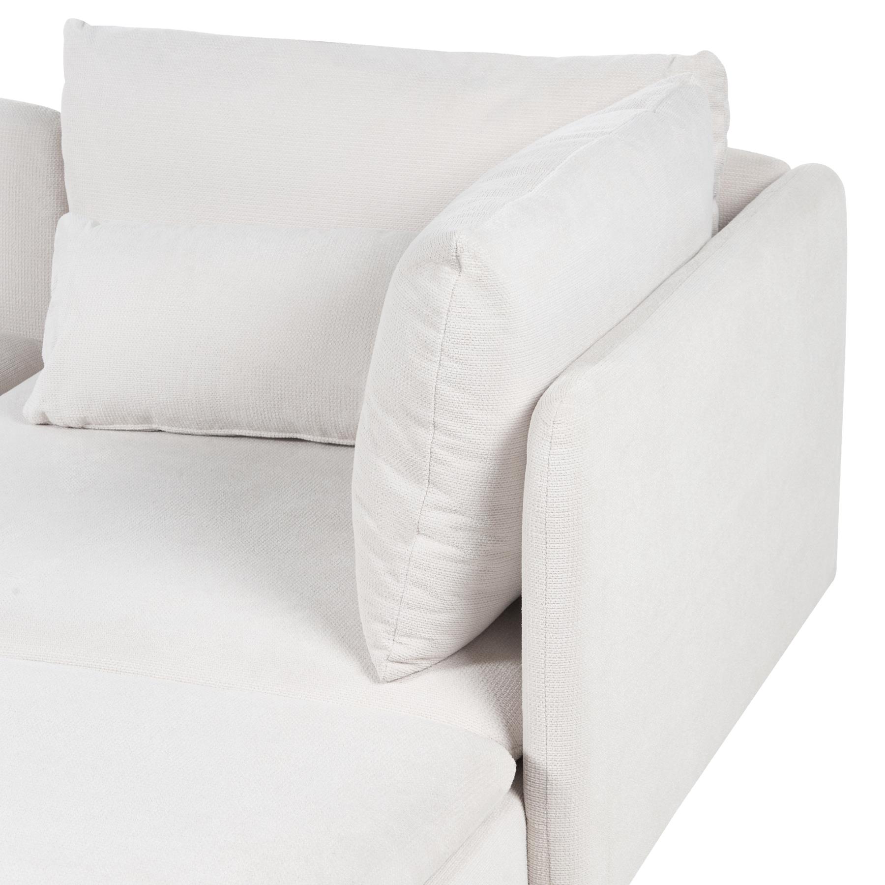 Beliani - EGERIS - Hoekbank modulair - Beige - Linkszijdig - Corduroy