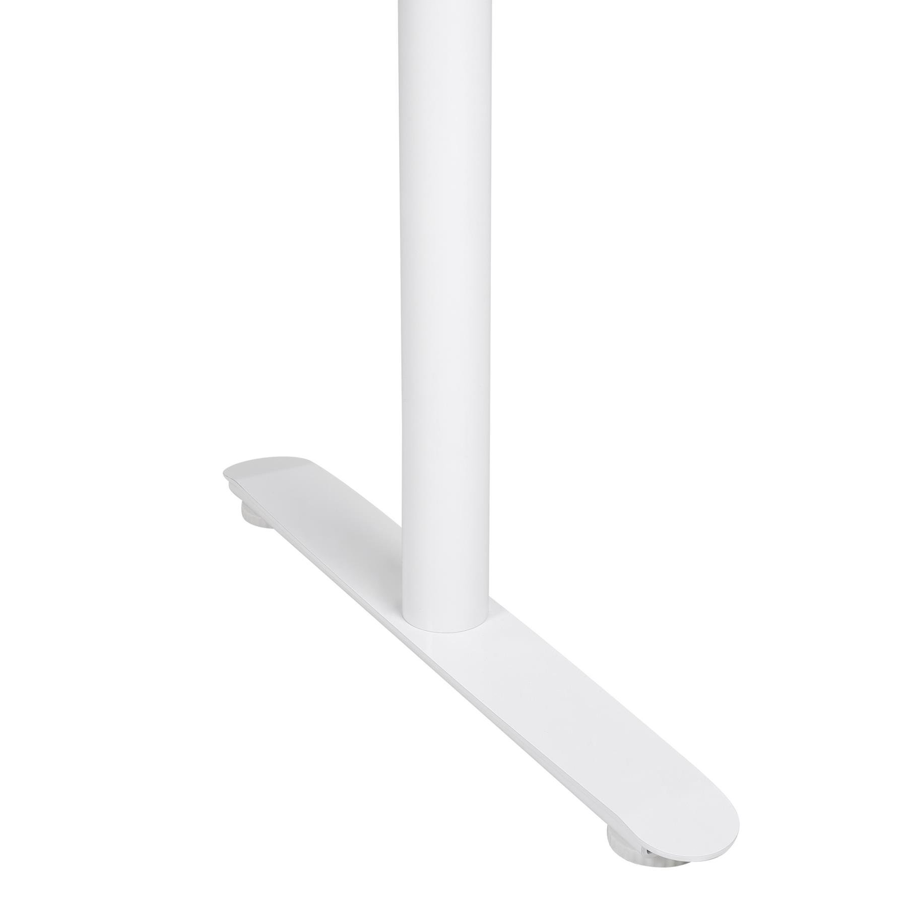 Beliani-DESTINAS-Elektrisch Verstelbaar bureau-Lichtgrijs-160 cm-MDF