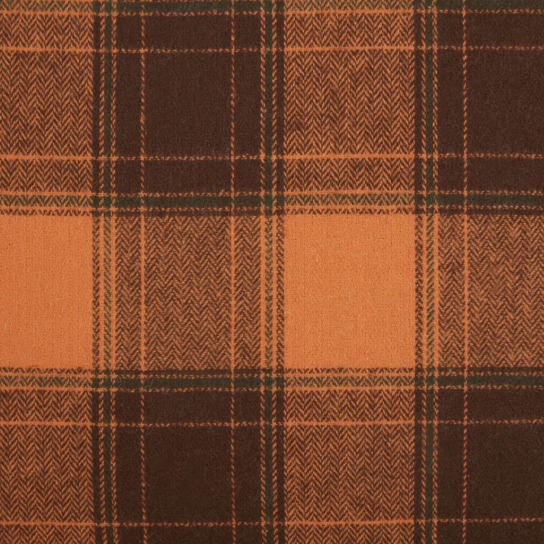 Beliani - BARJA - Sierkussen - Oranje|Zwart - 40 x 70 cm - Polyester