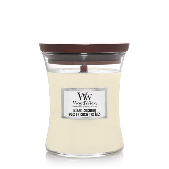 Woodwick Medium Candle Island Coconut
