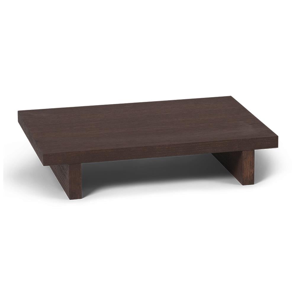 ferm LIVING Kona Low Bijzettafel Dark Stained