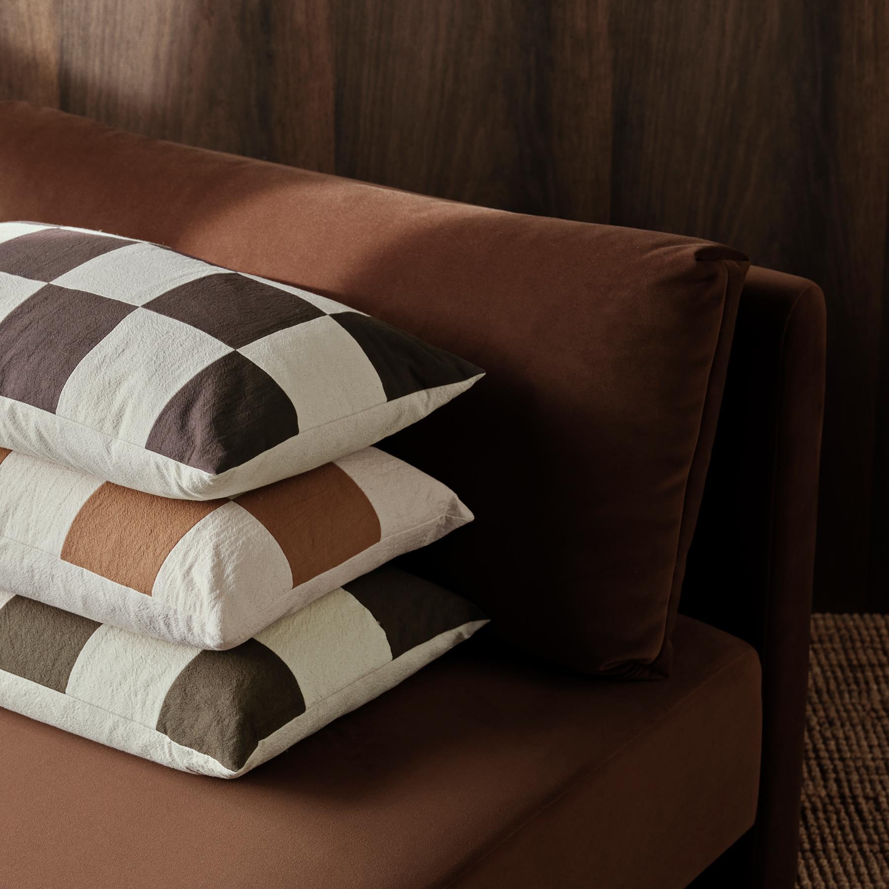 ferm LIVING Fold Patchwork Sierkussen - Sugar Kelp